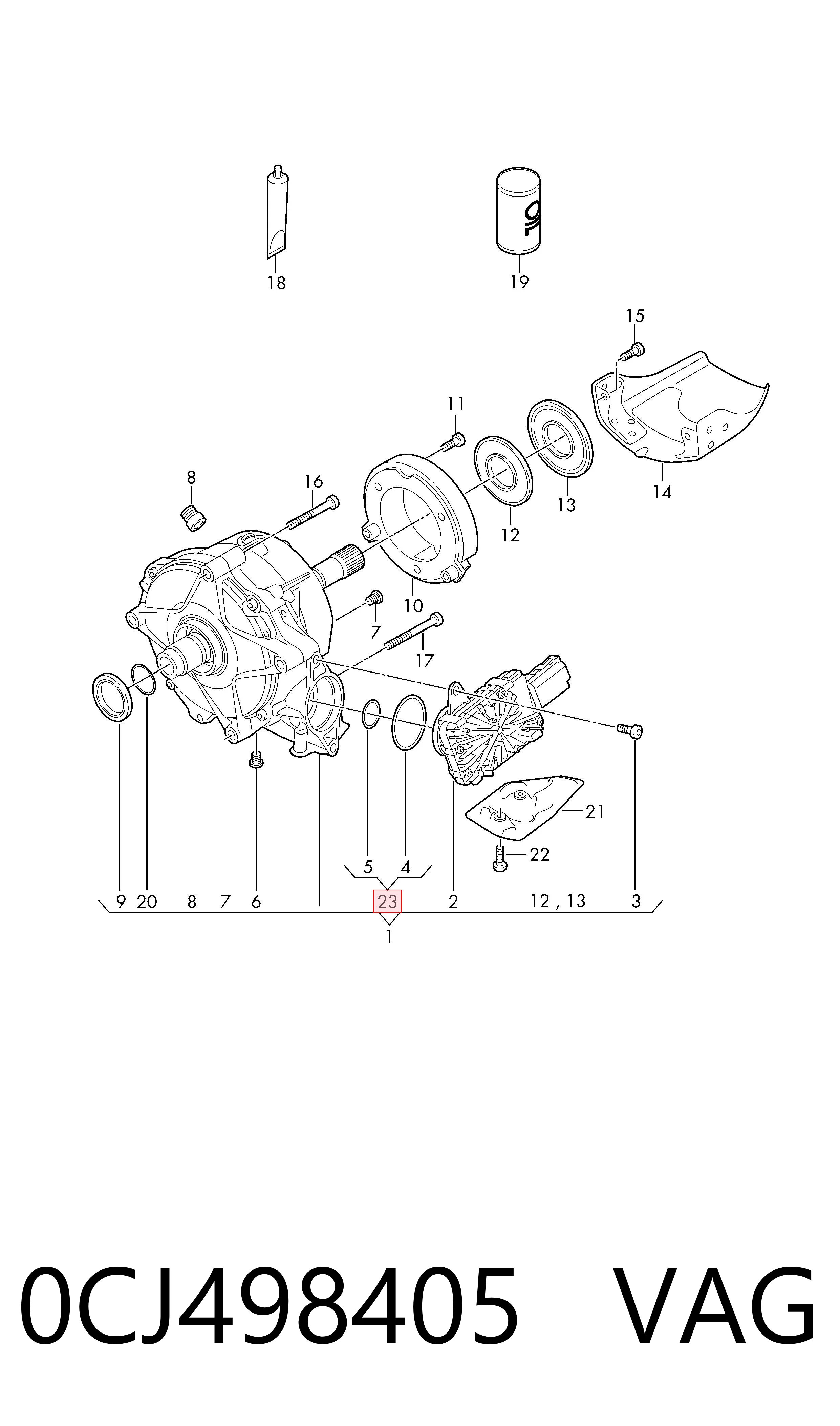 Compre 0CJ498405 VAG 