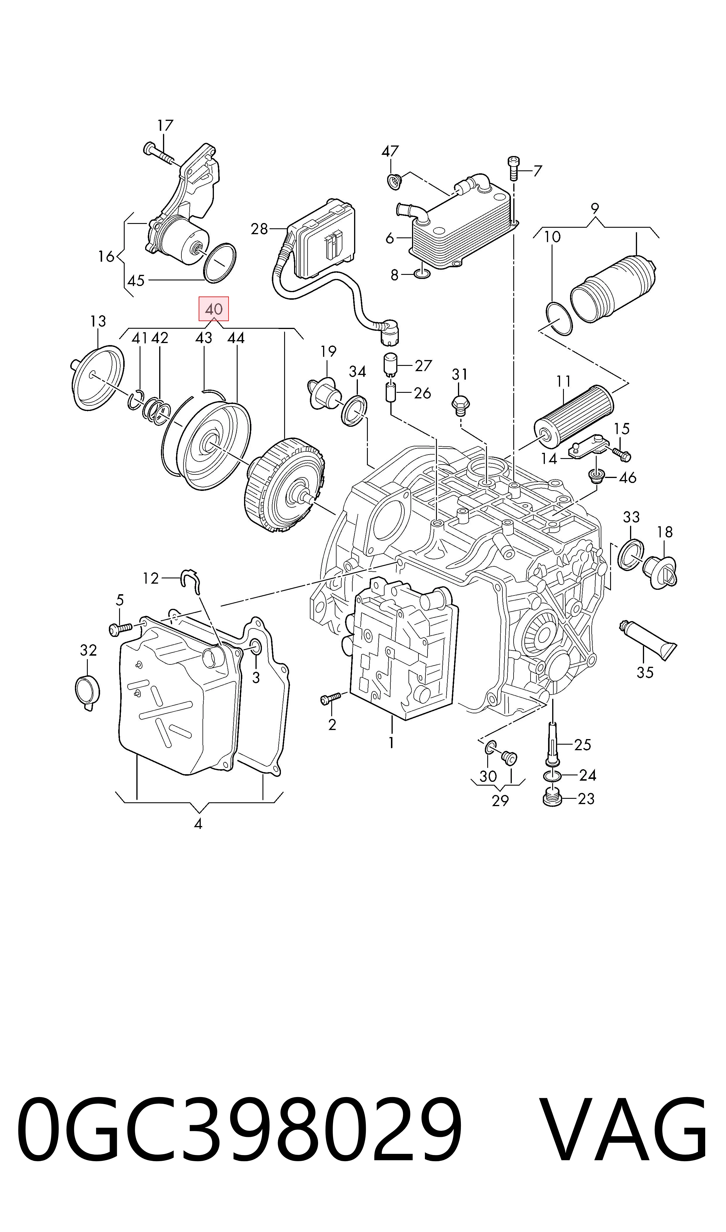 602002600 INA Kit de embraiagem (3 peças)