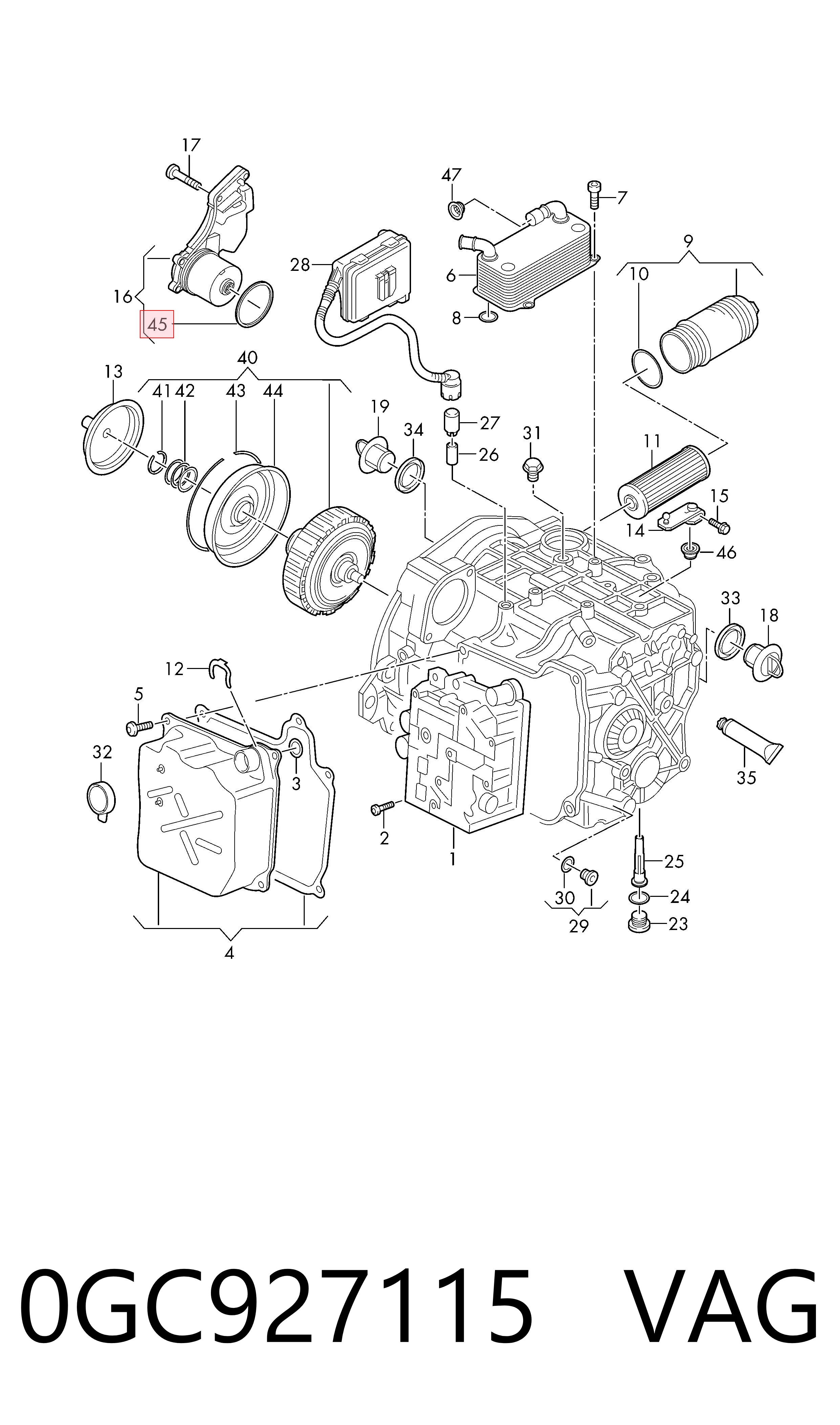 0GC927115 VAG 