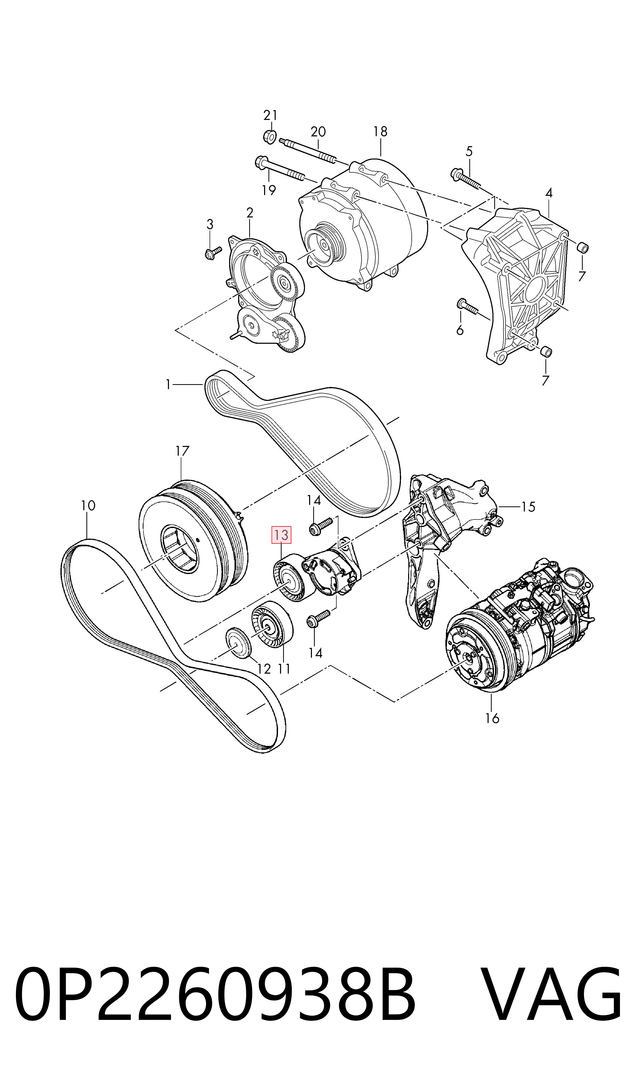 0P2260938B VAG