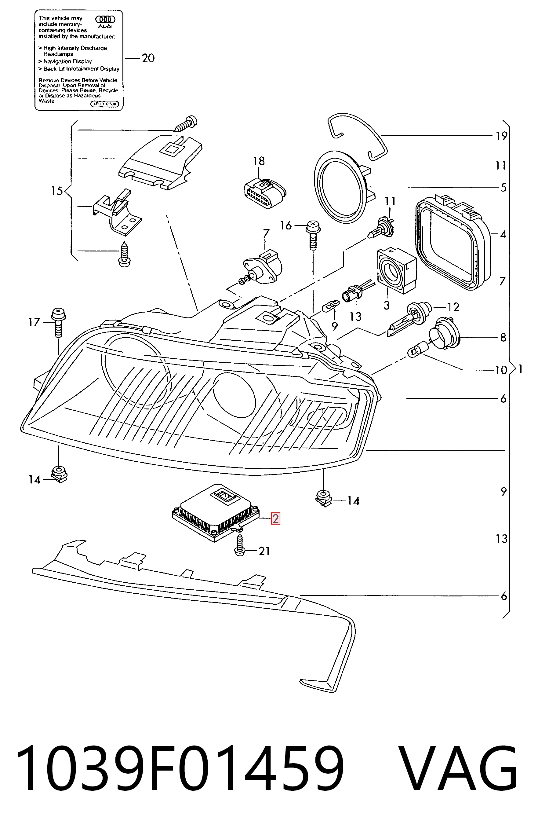 Xénon, unidade de controlo Peugeot/Citroen 00006224V2 preço, a partir de 98,16 USD