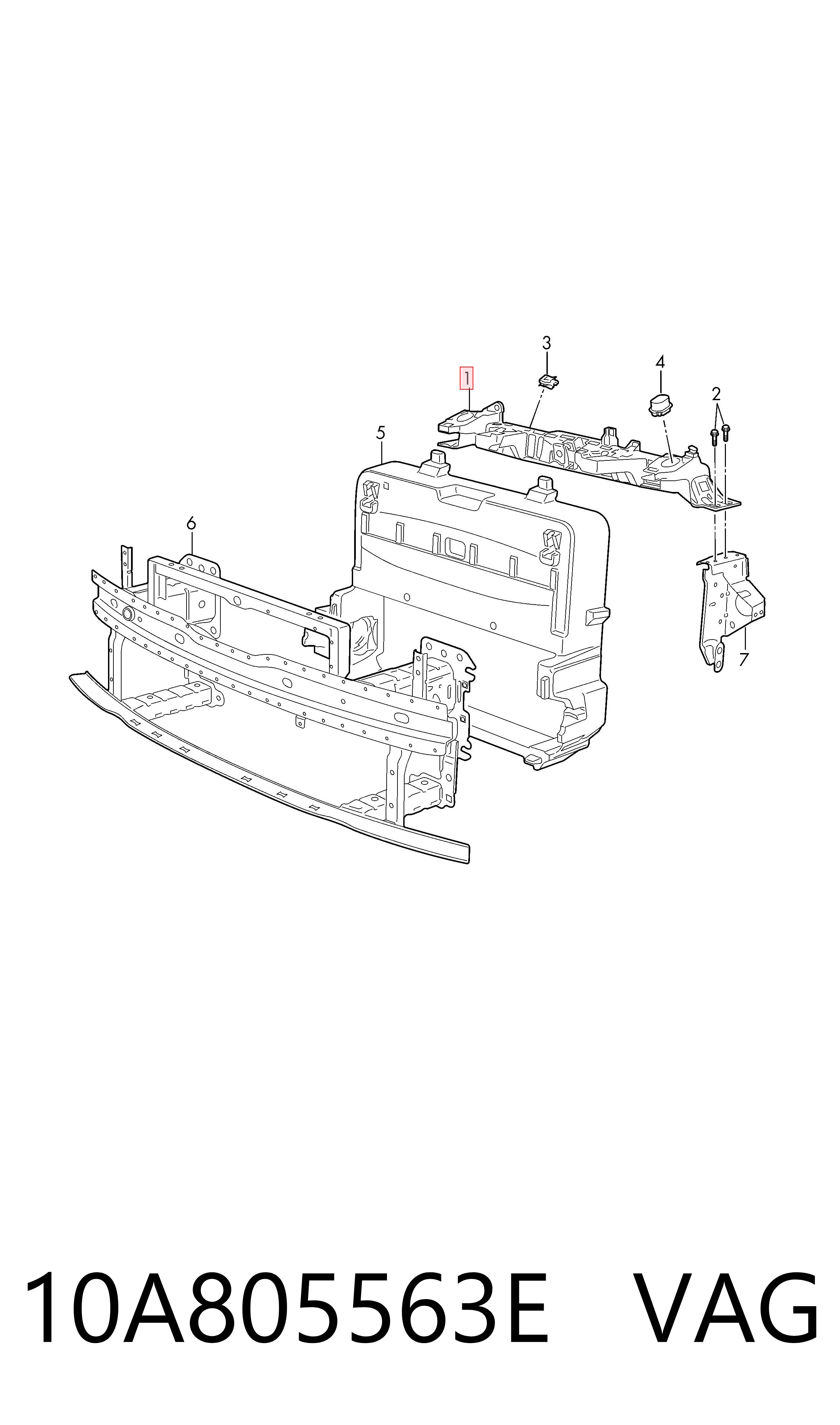 10A805563E VAG 