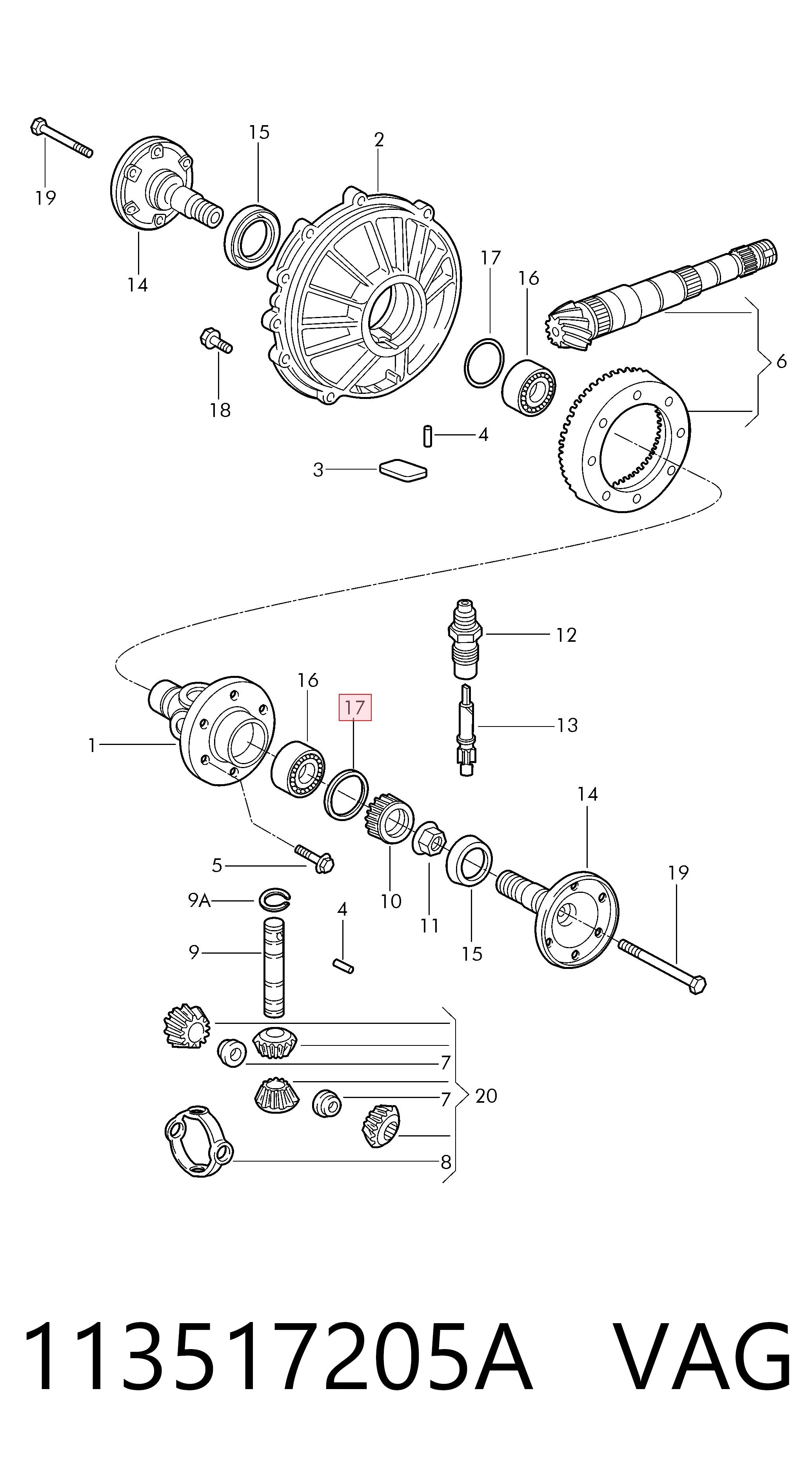  VAG 113517205A preço, a partir de 0,86 USD