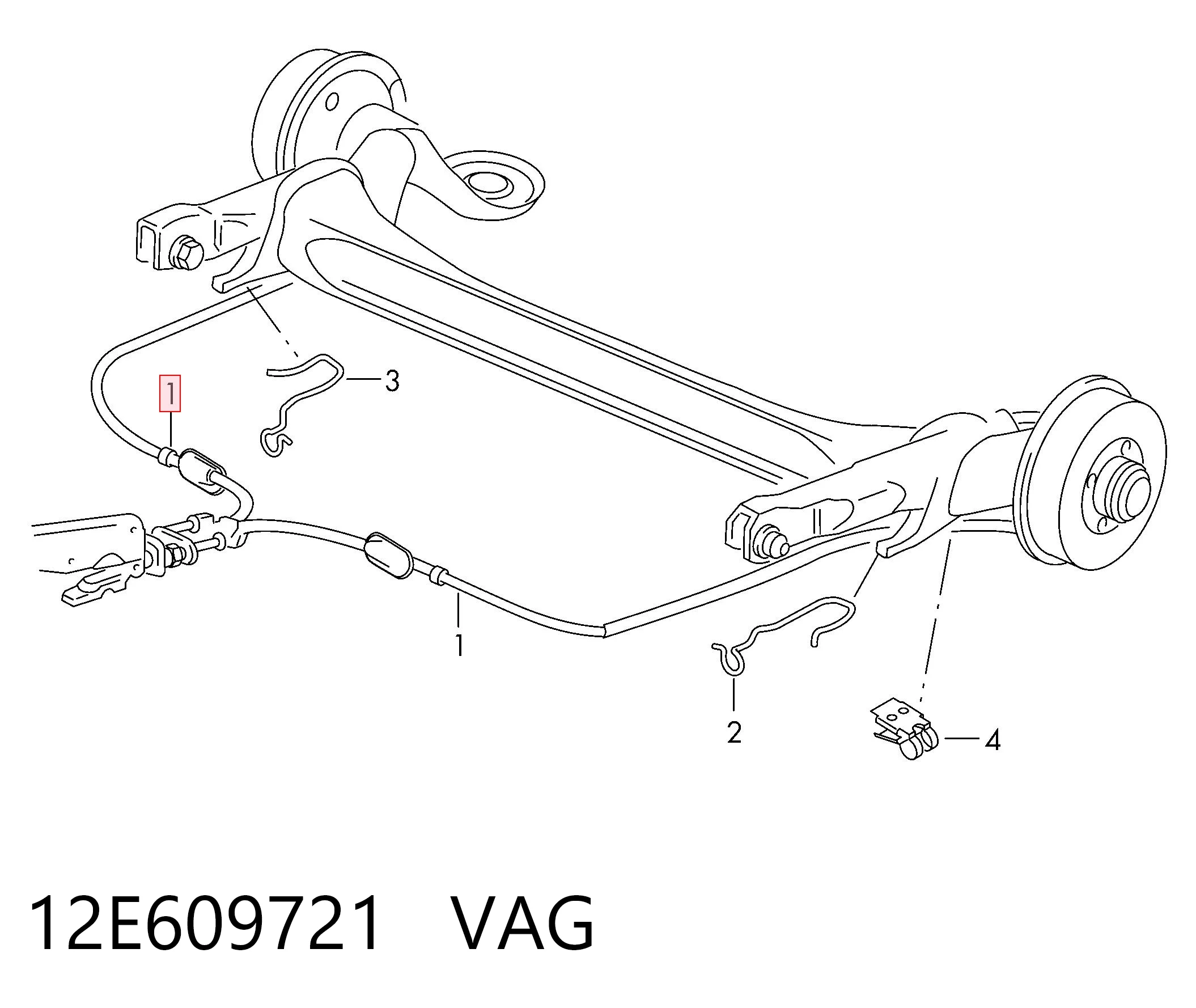 12E609721 VAG
