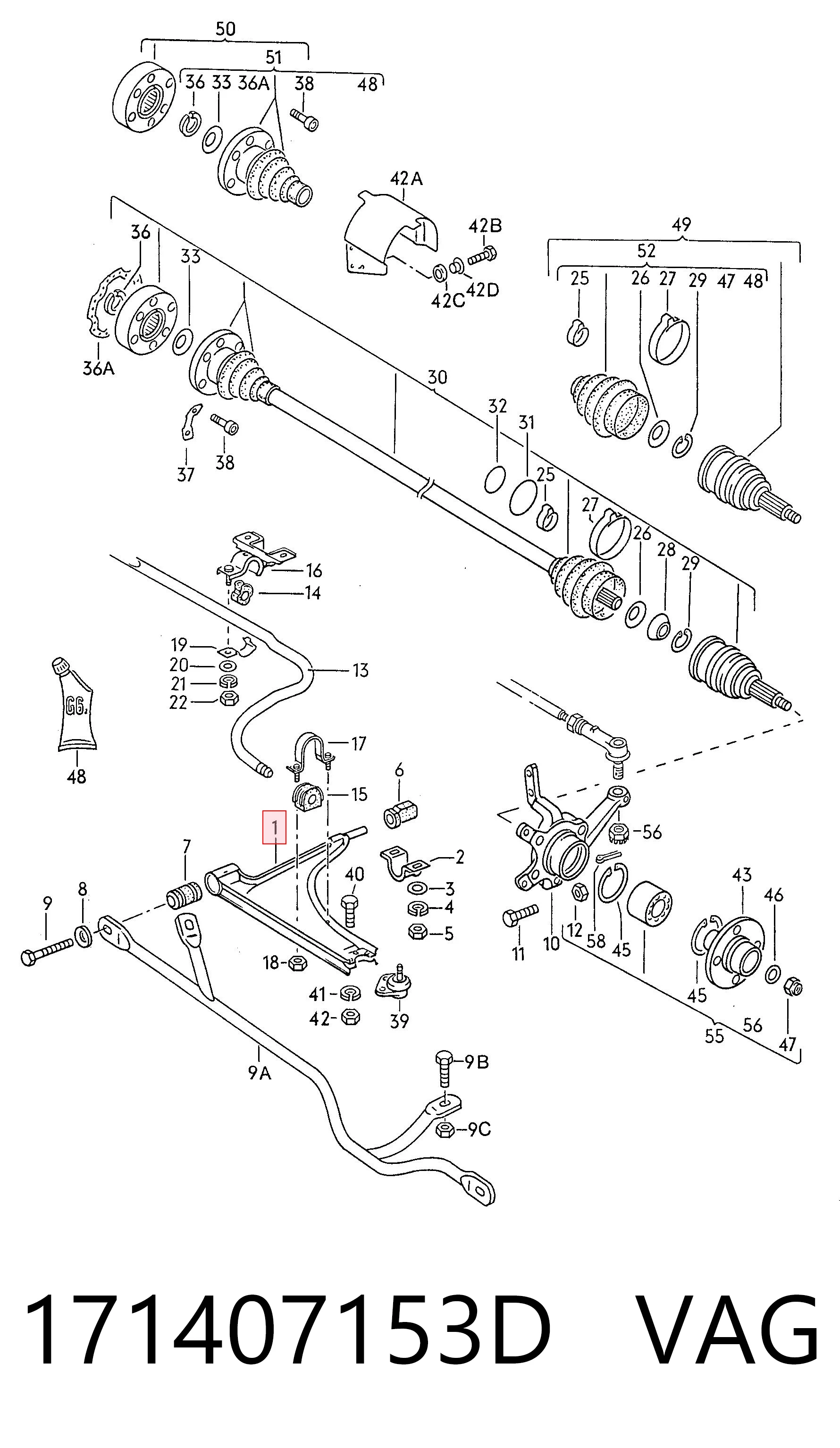 171407153D VAG
