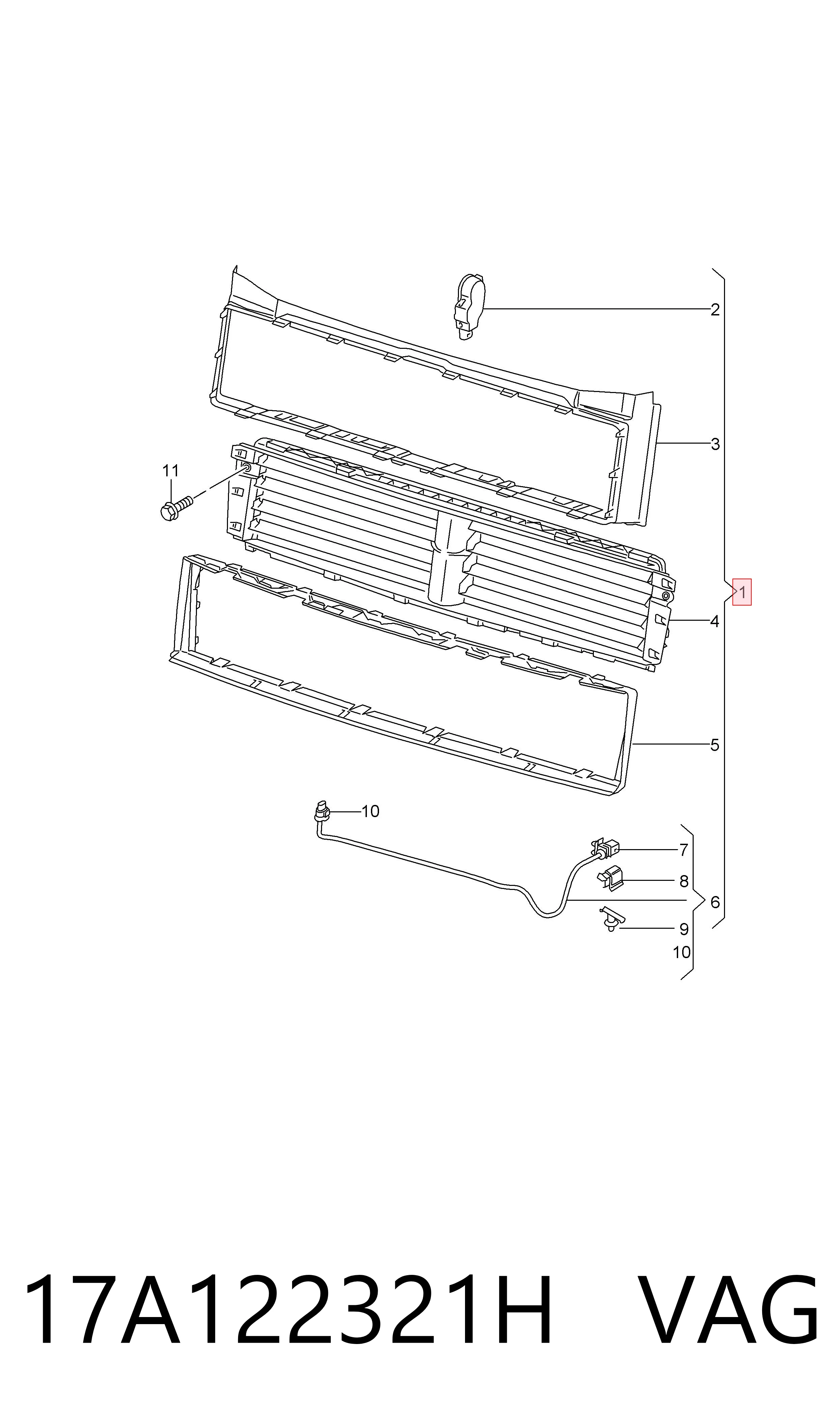 17A122321H VAG