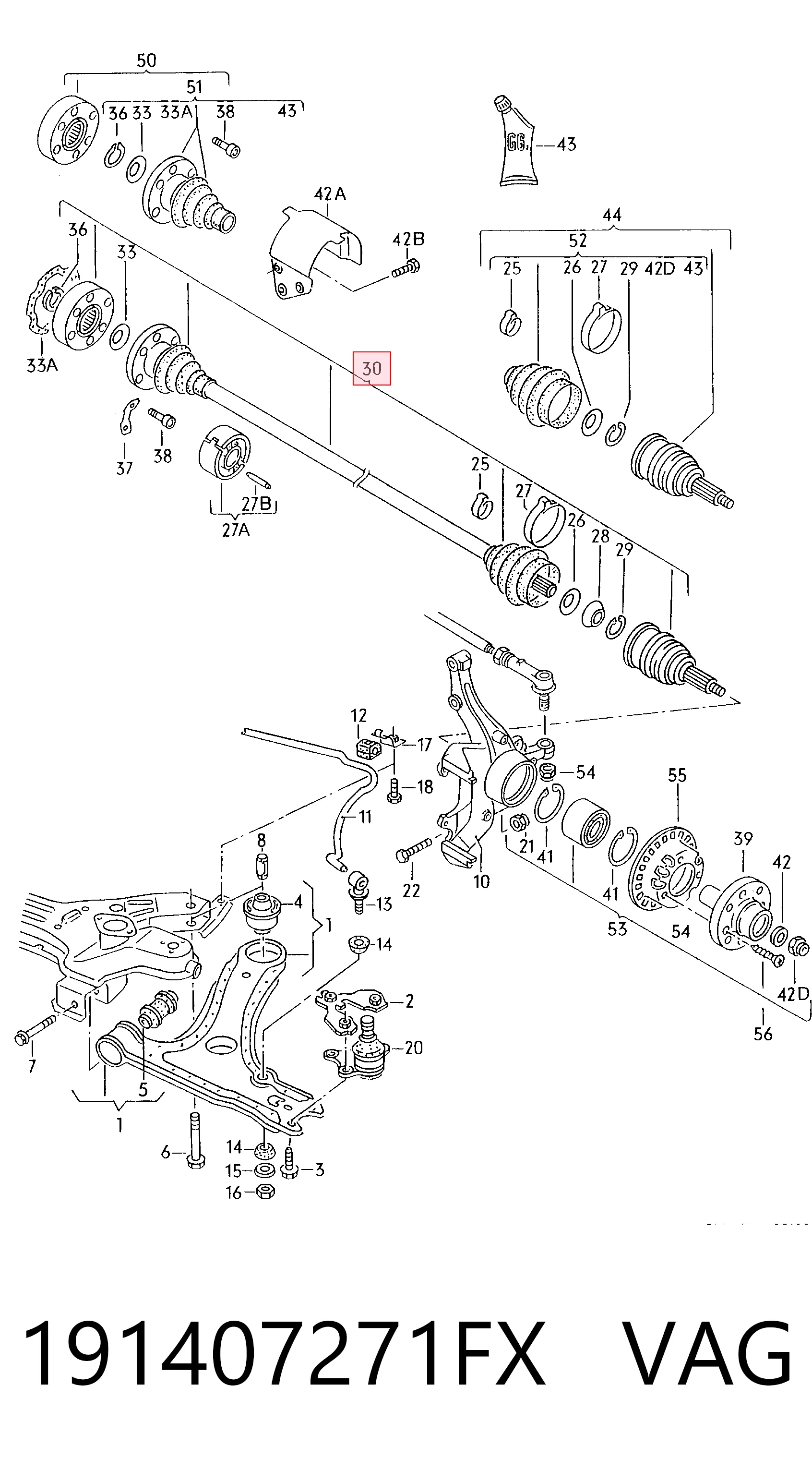 191407271FX VAG