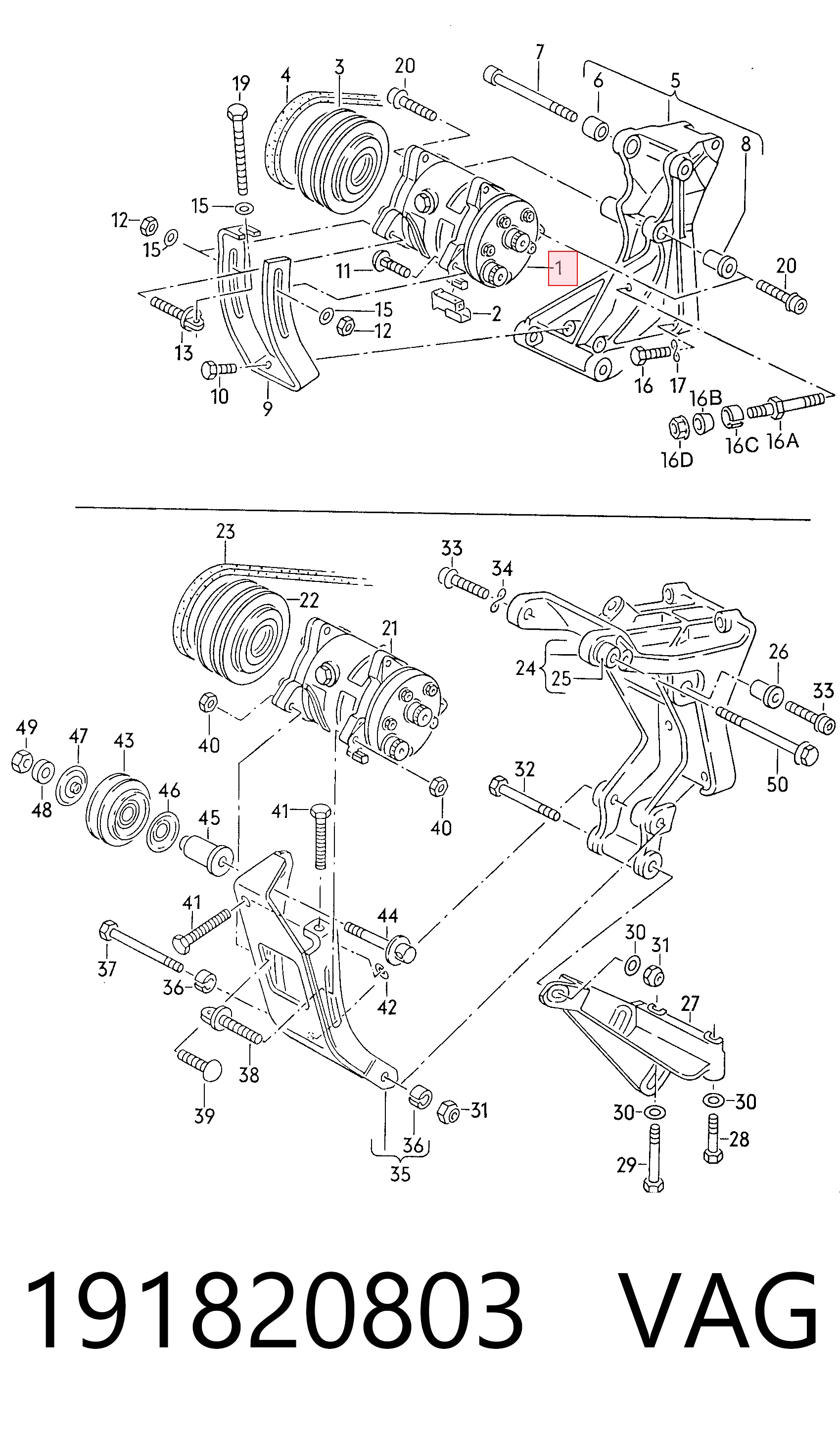 Compressor de aparelho de ar condicionado Volkswagen Jetta preço, a partir de 91,98 USD
