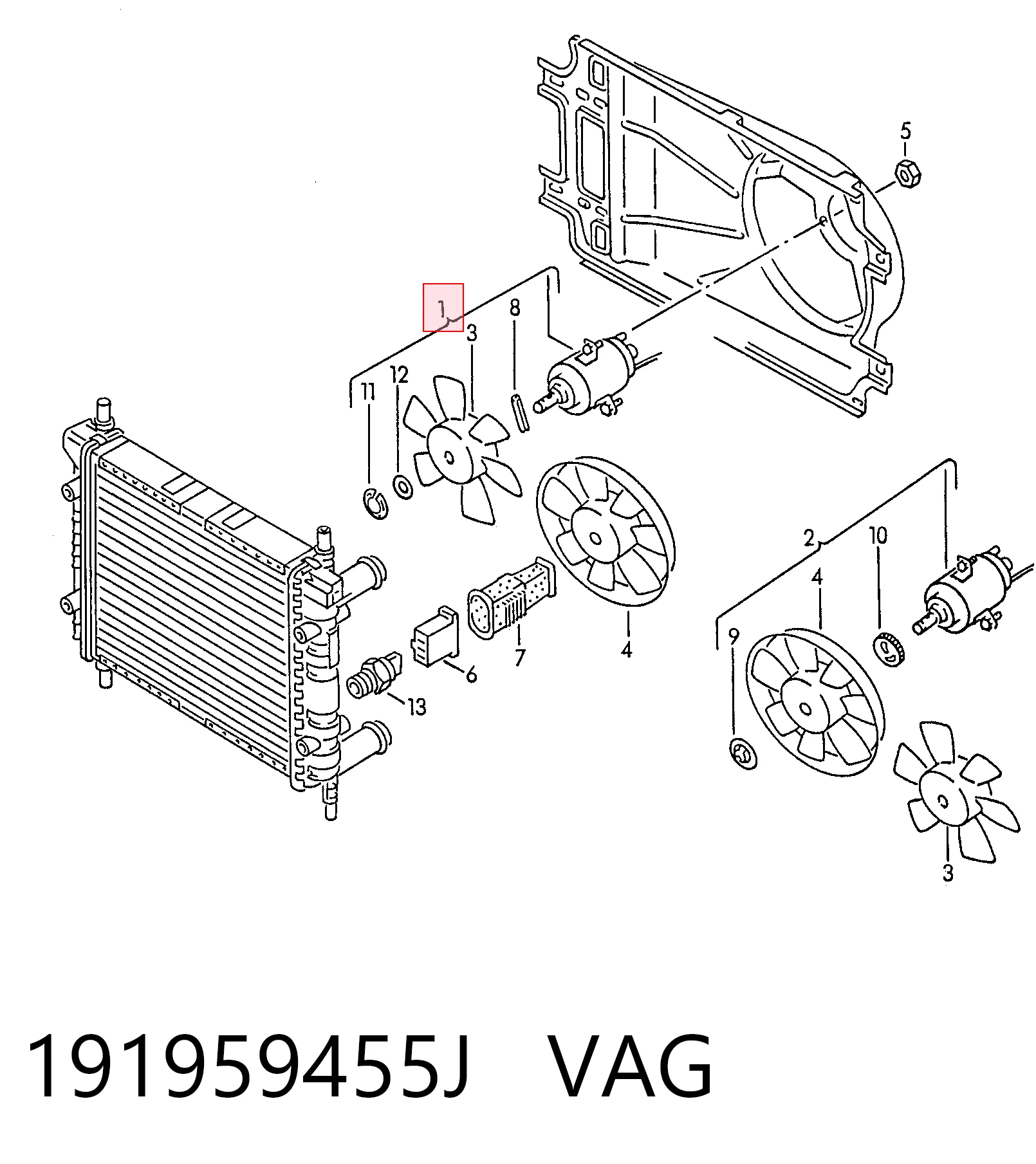 191959455J VAG