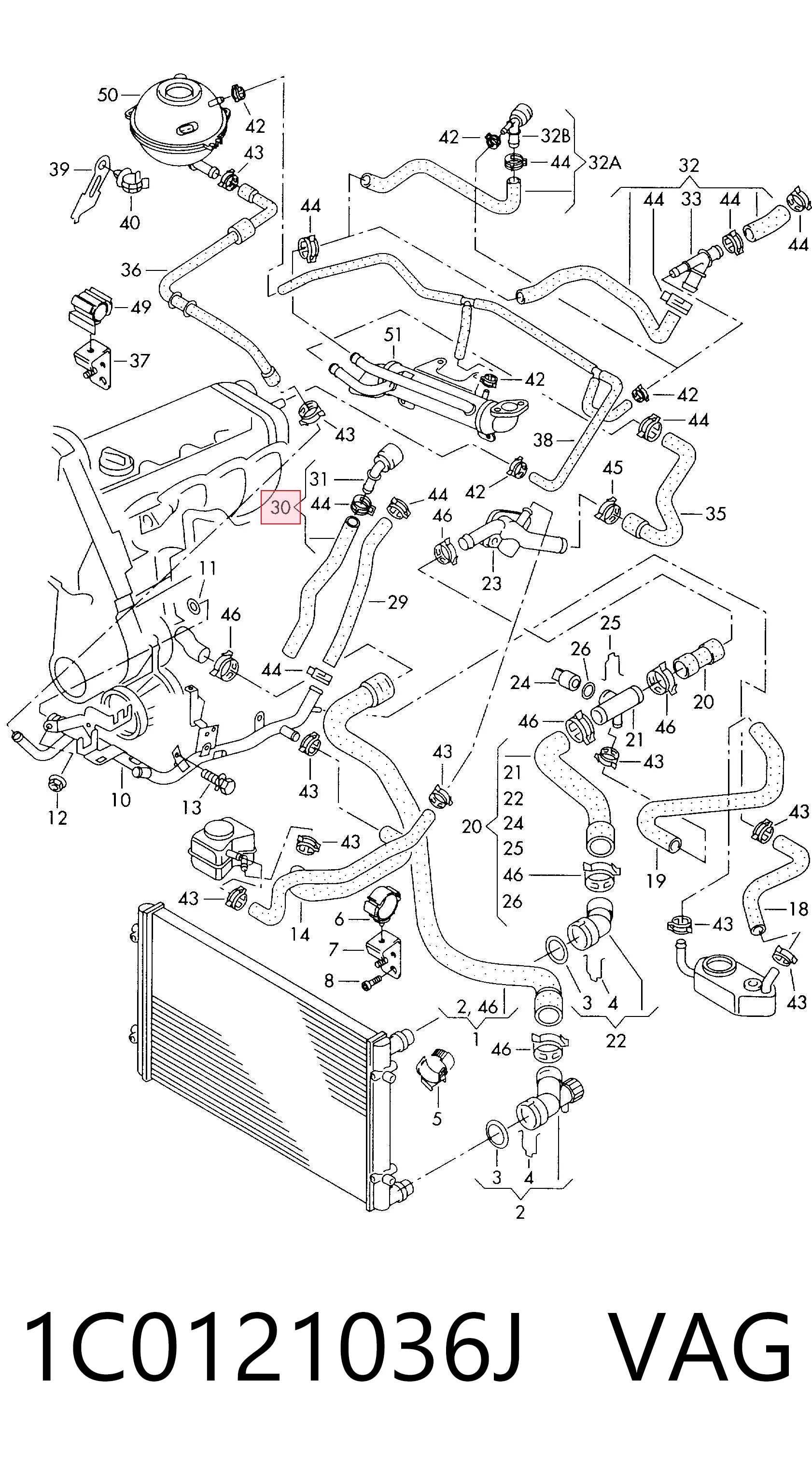 1C0121036J VAG