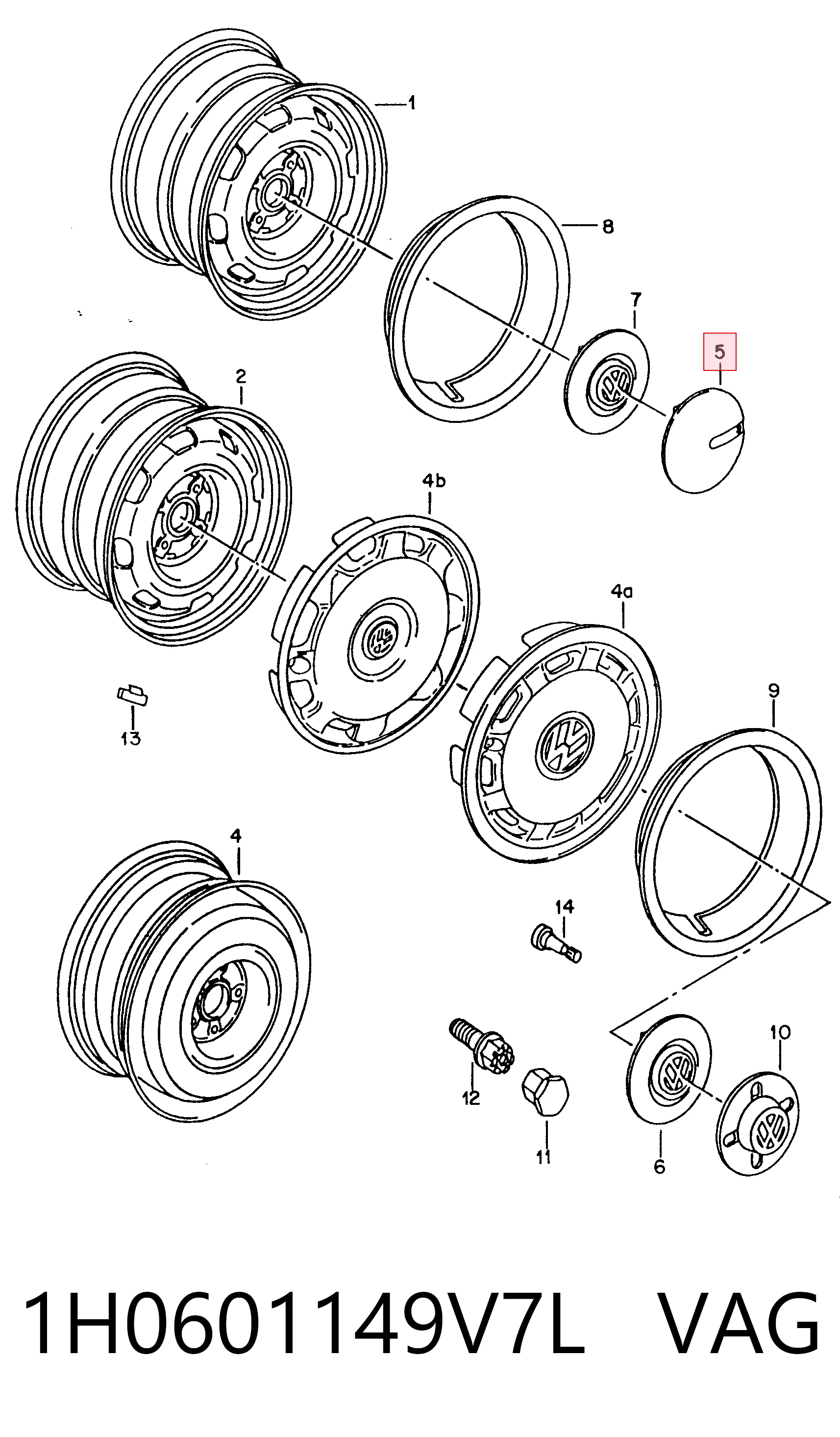 1H0601149V7L VAG