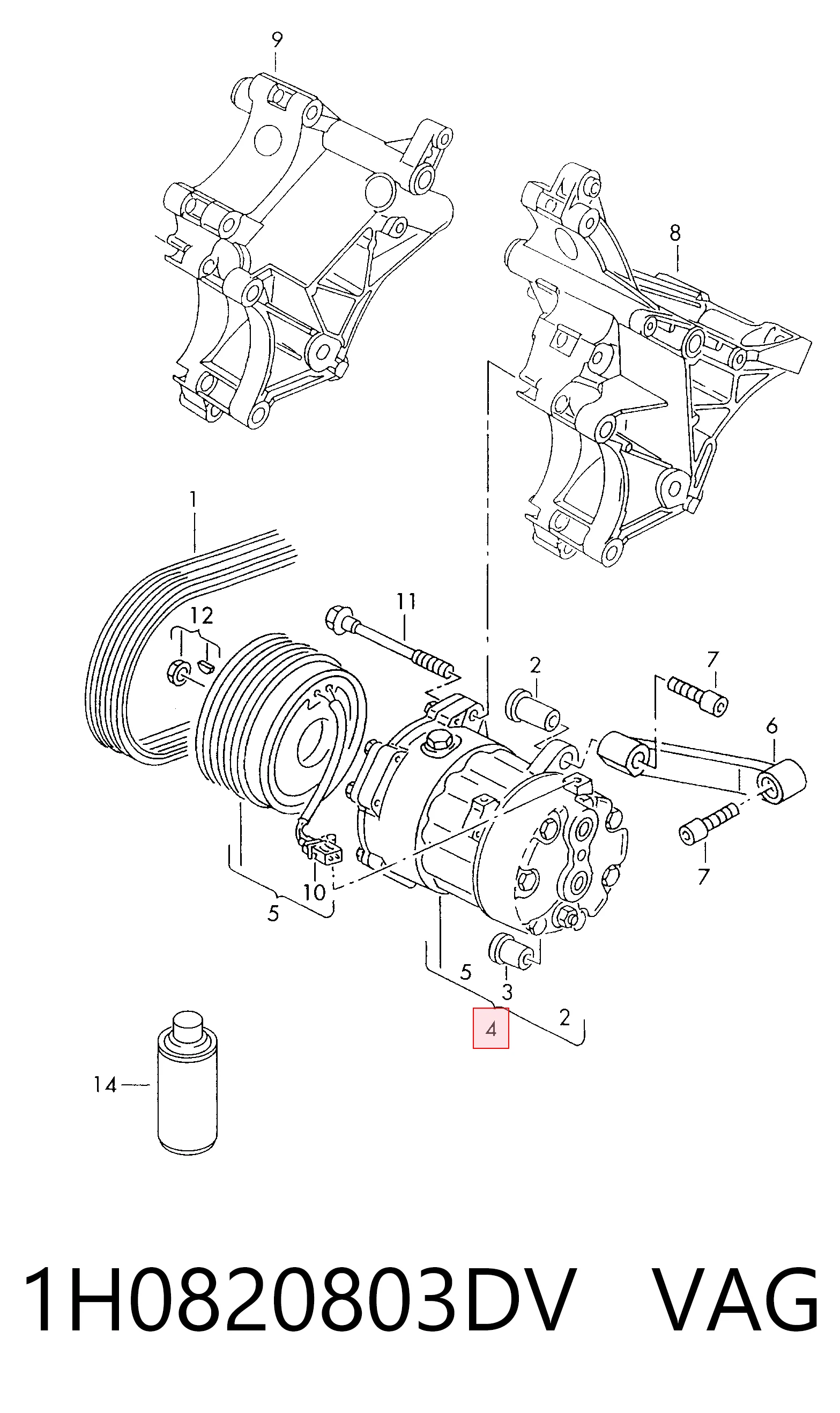  para Seat Toledo I (1L)