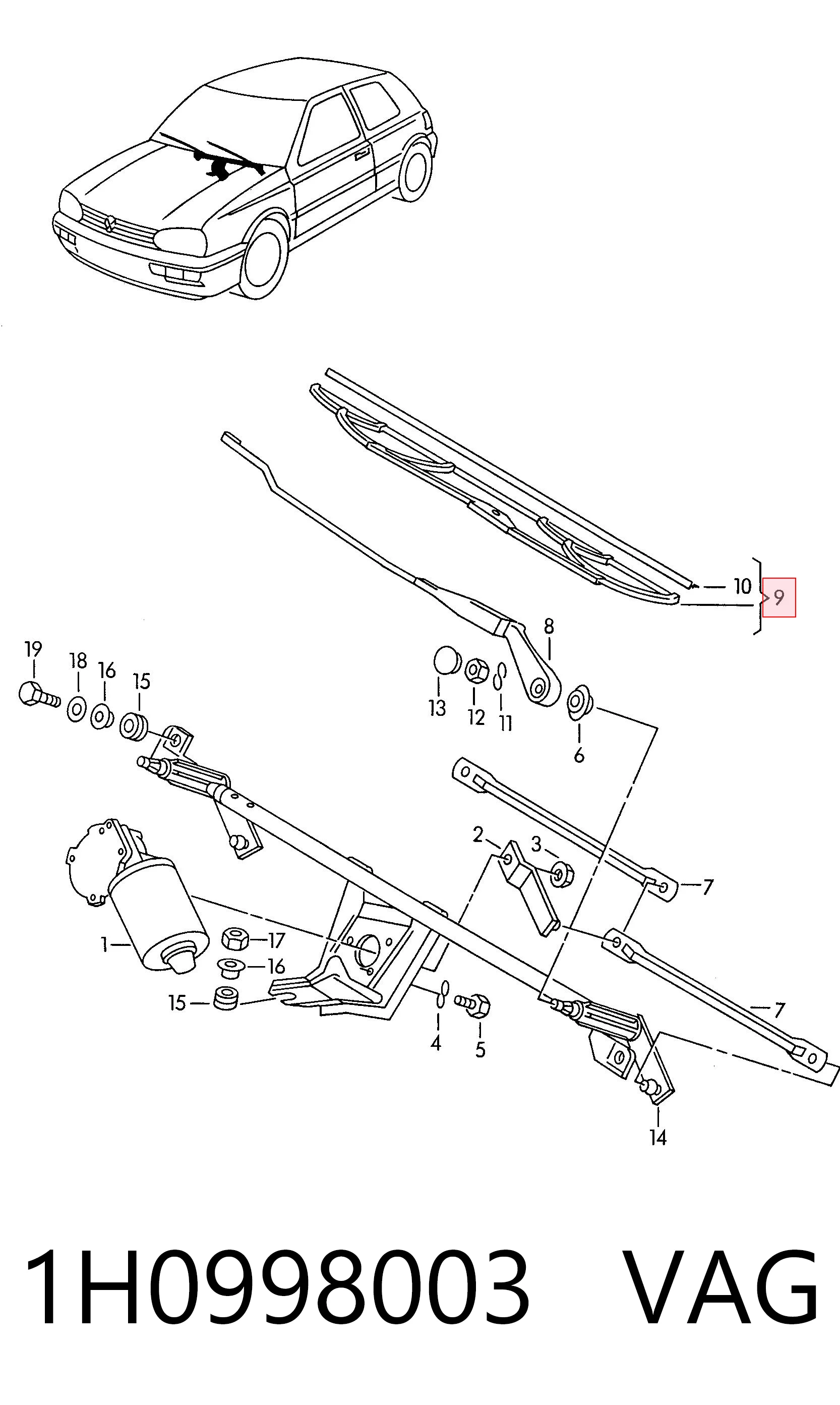 1H0998003 VAG
