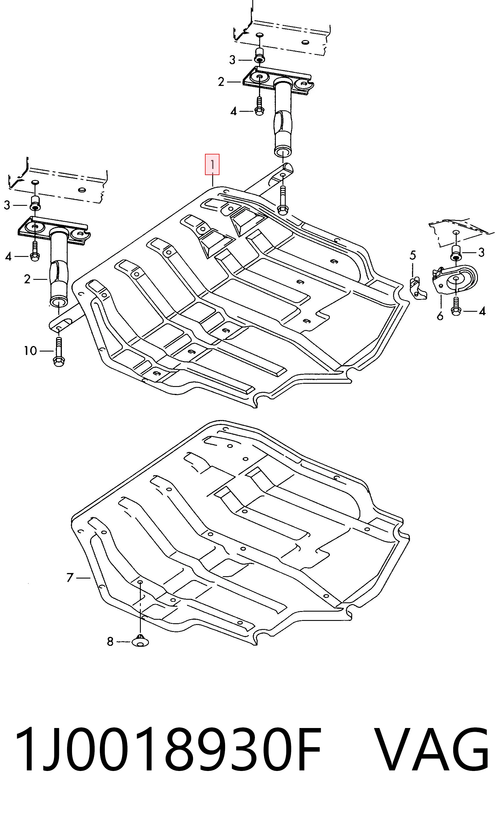 1J0018930F VAG