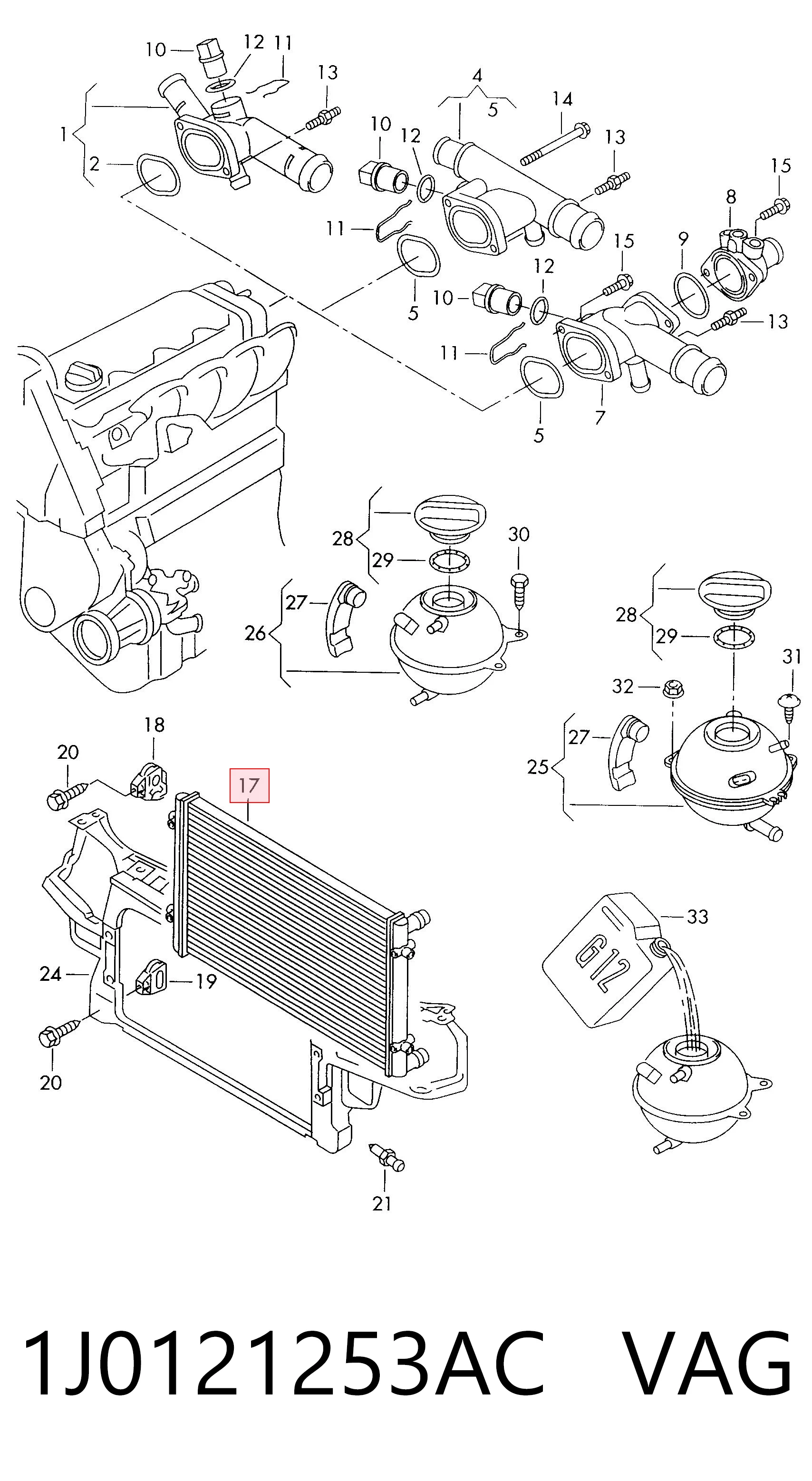 1J0121253AC VAG