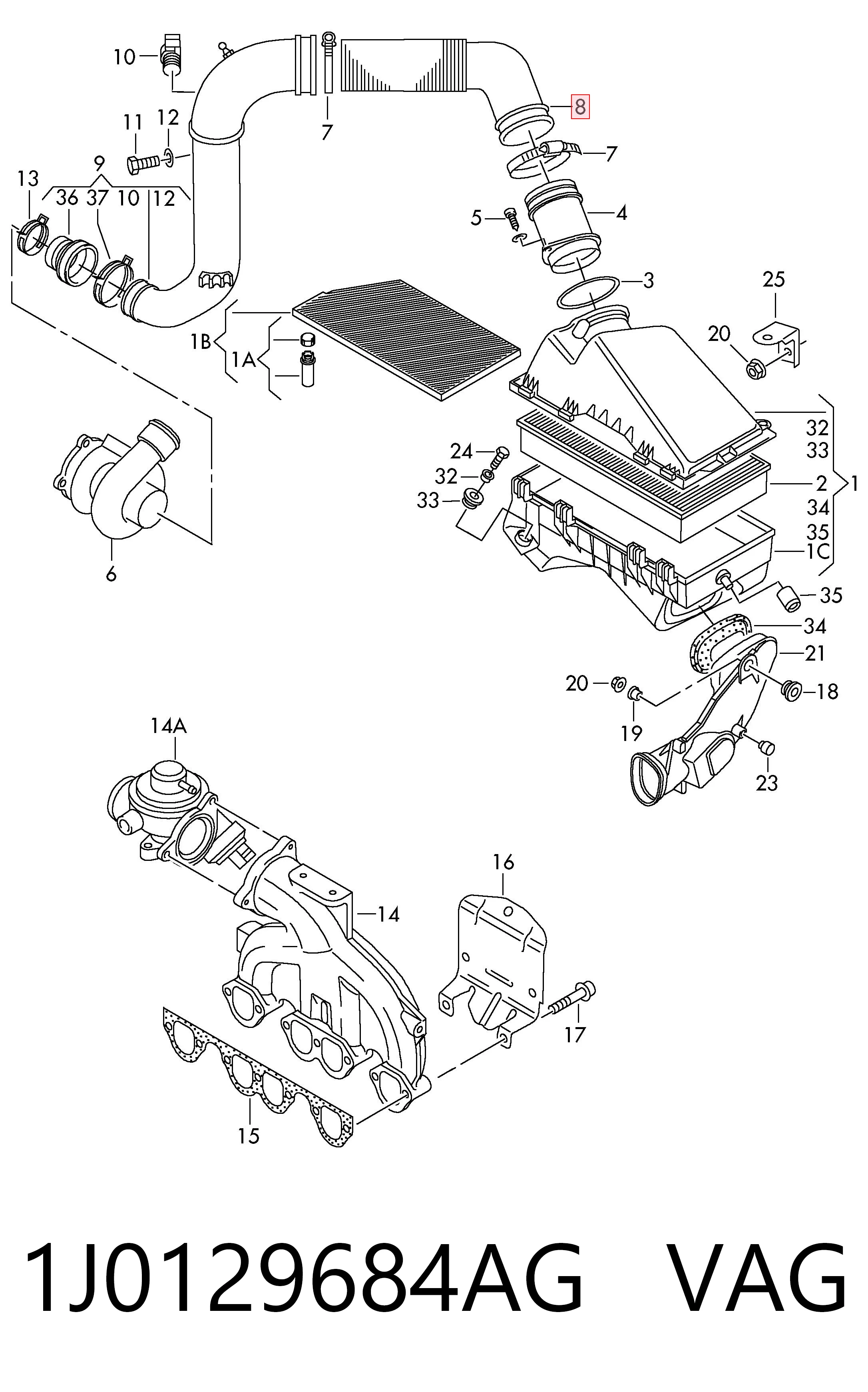 1J0129684AG VAG
