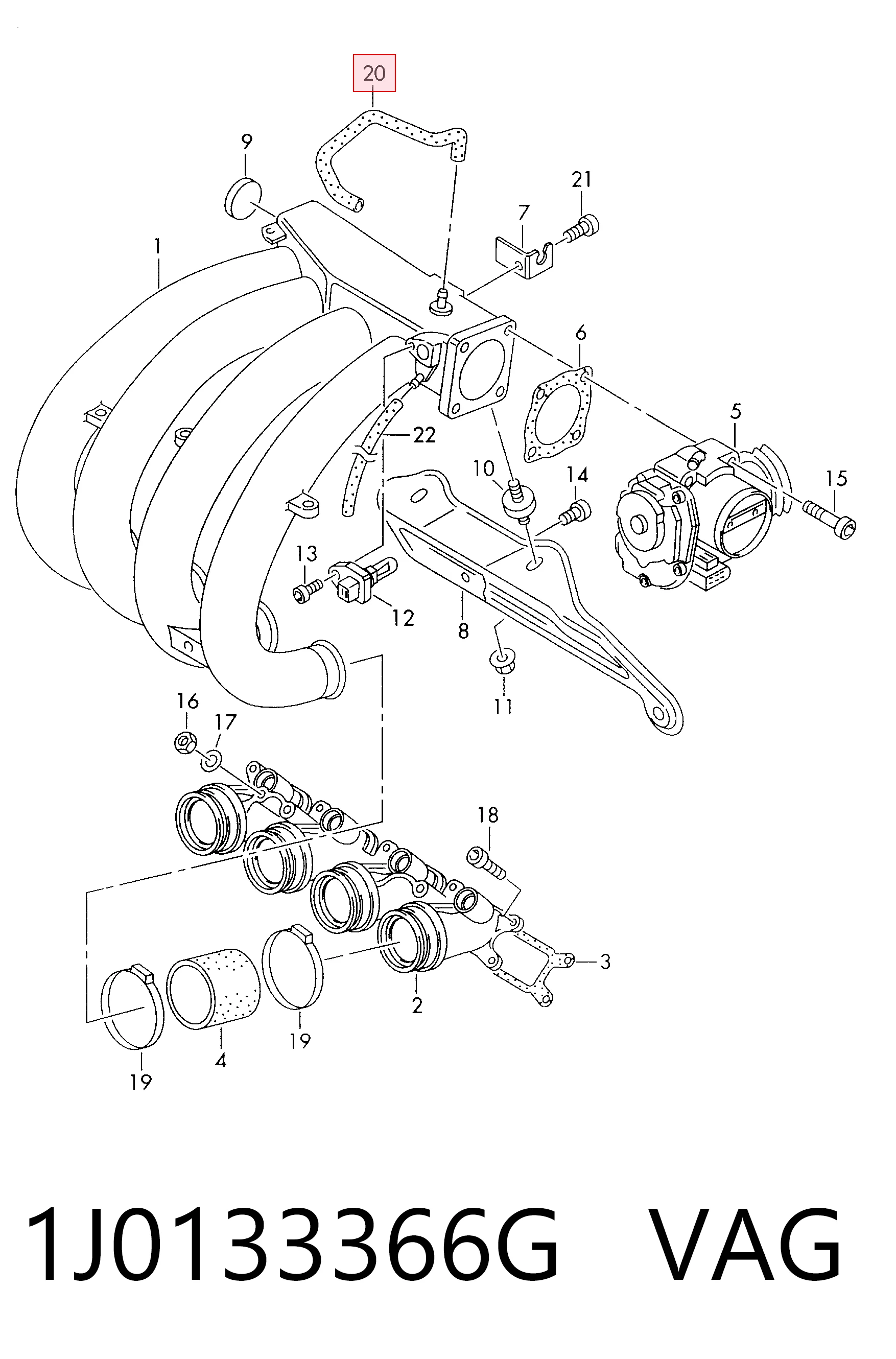 1J0133366G VAG