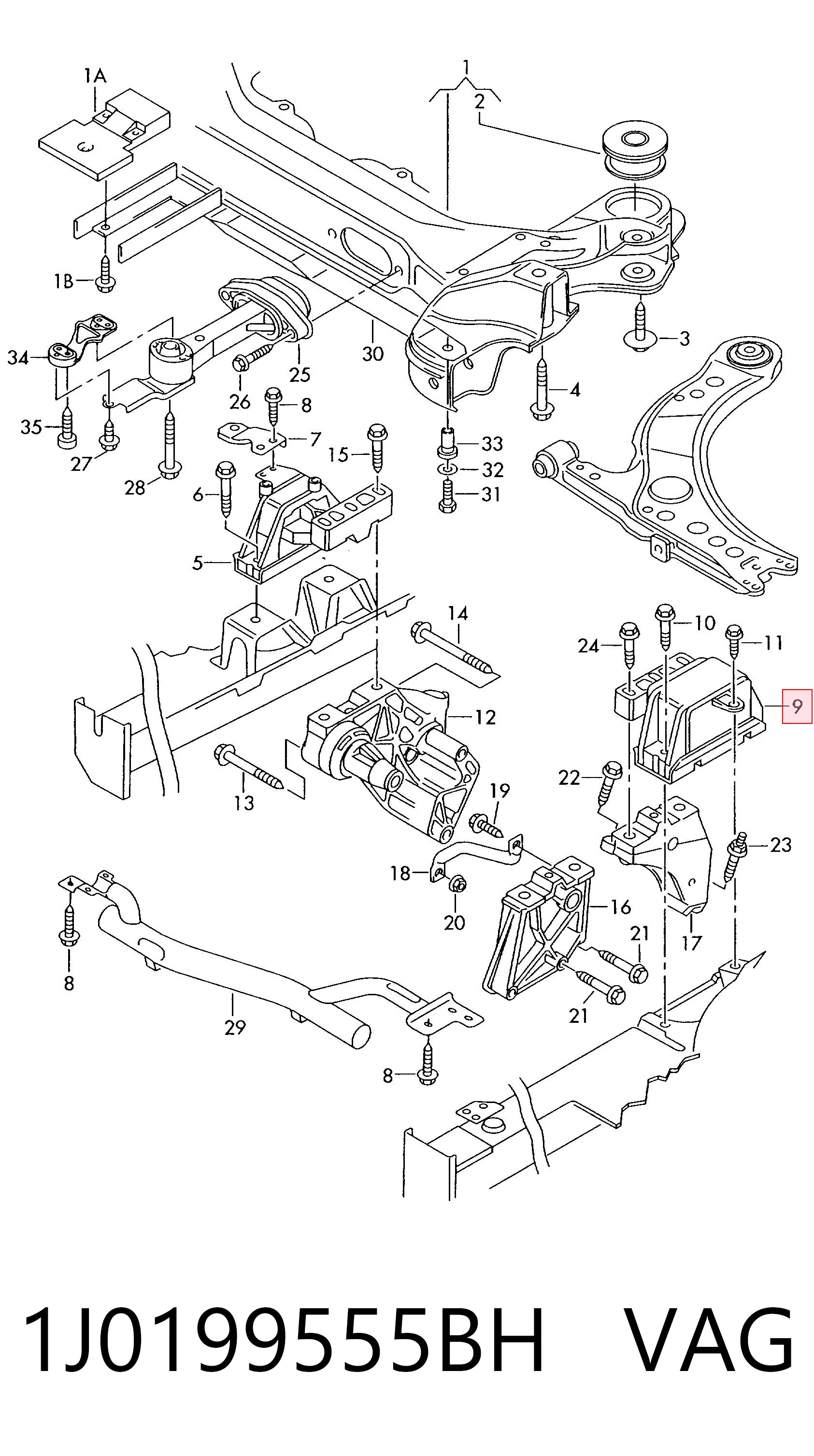 1J0199555BH VAG