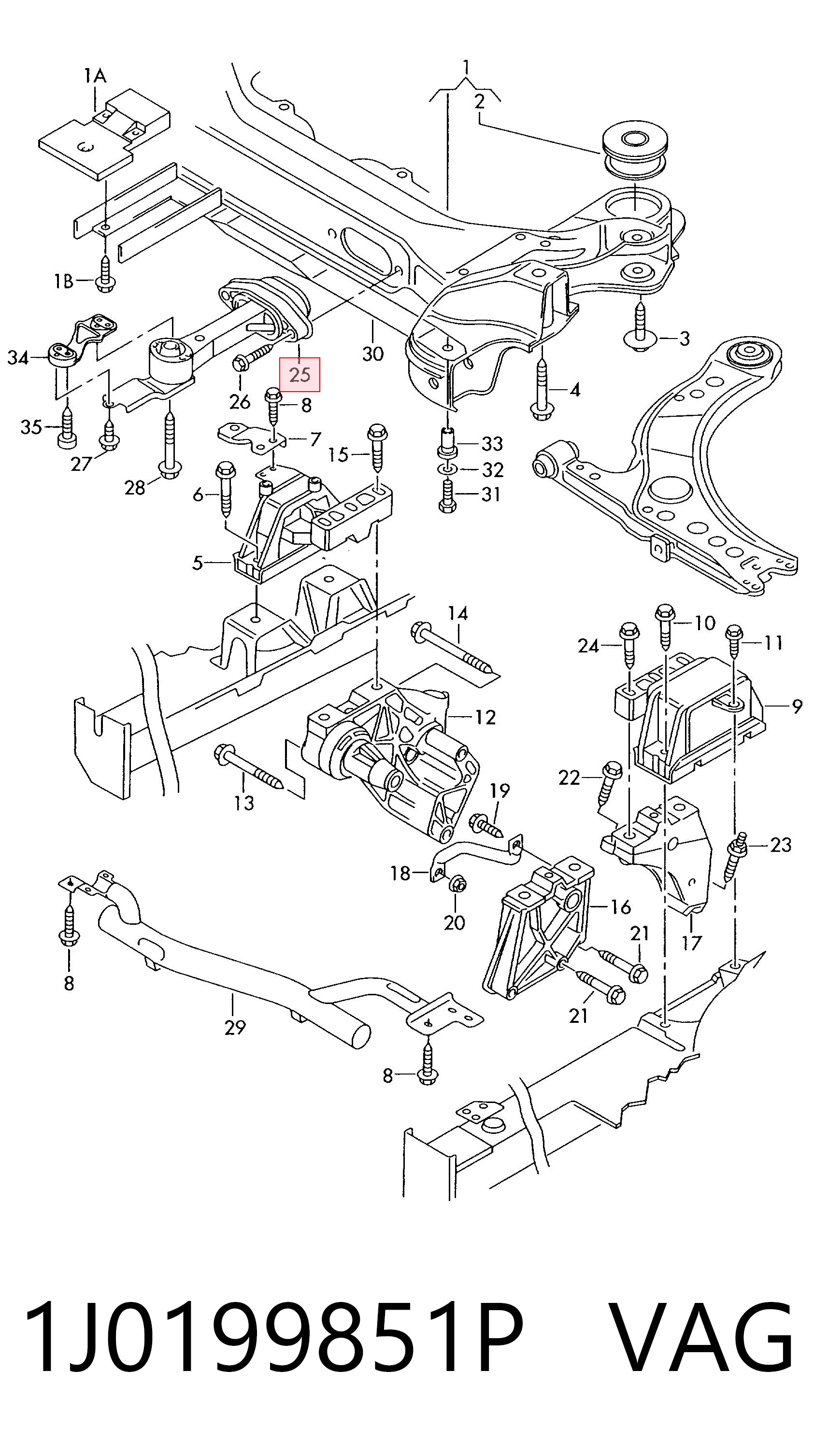 1J0199851P VAG 