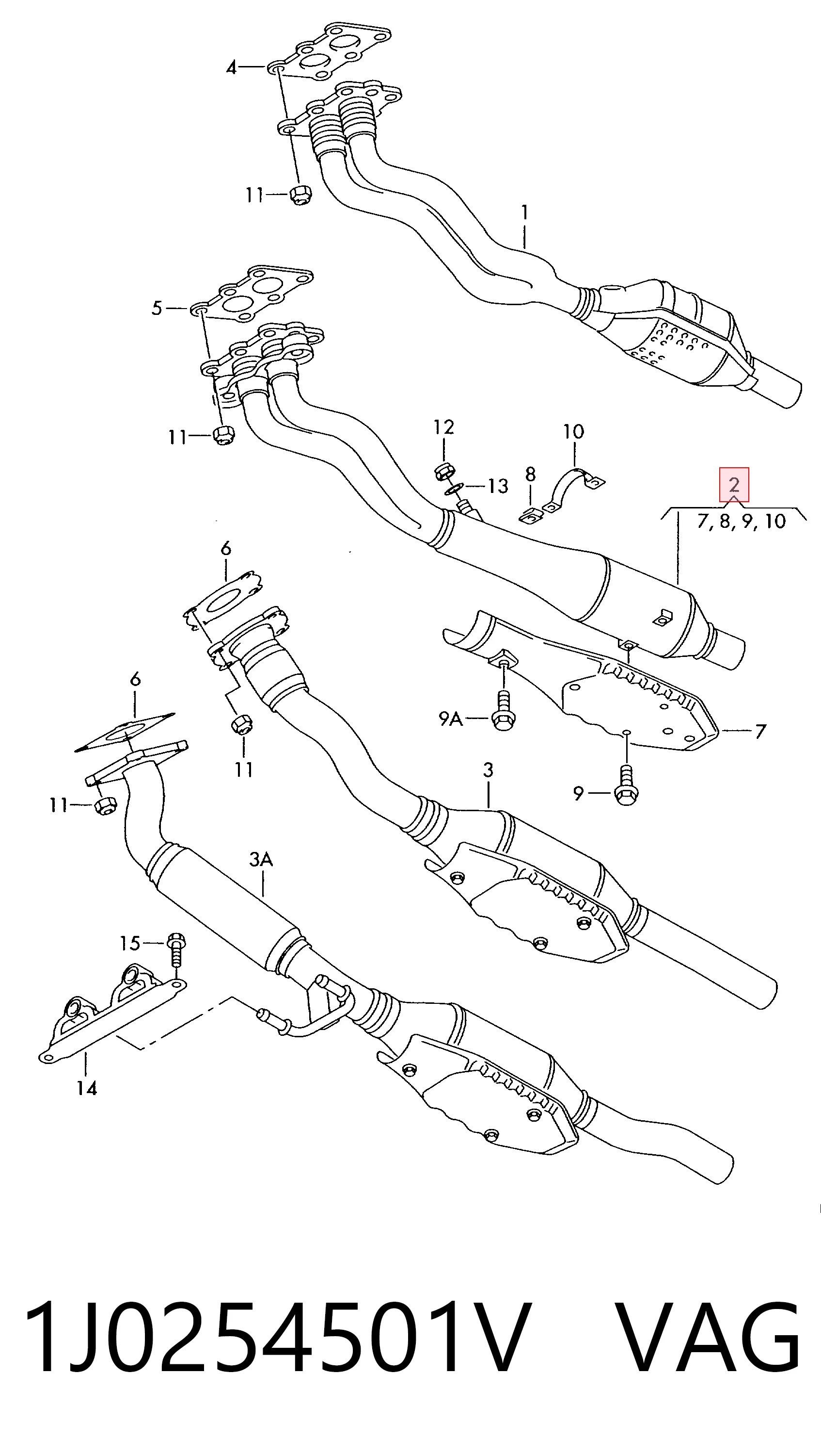 1J0254501V VAG