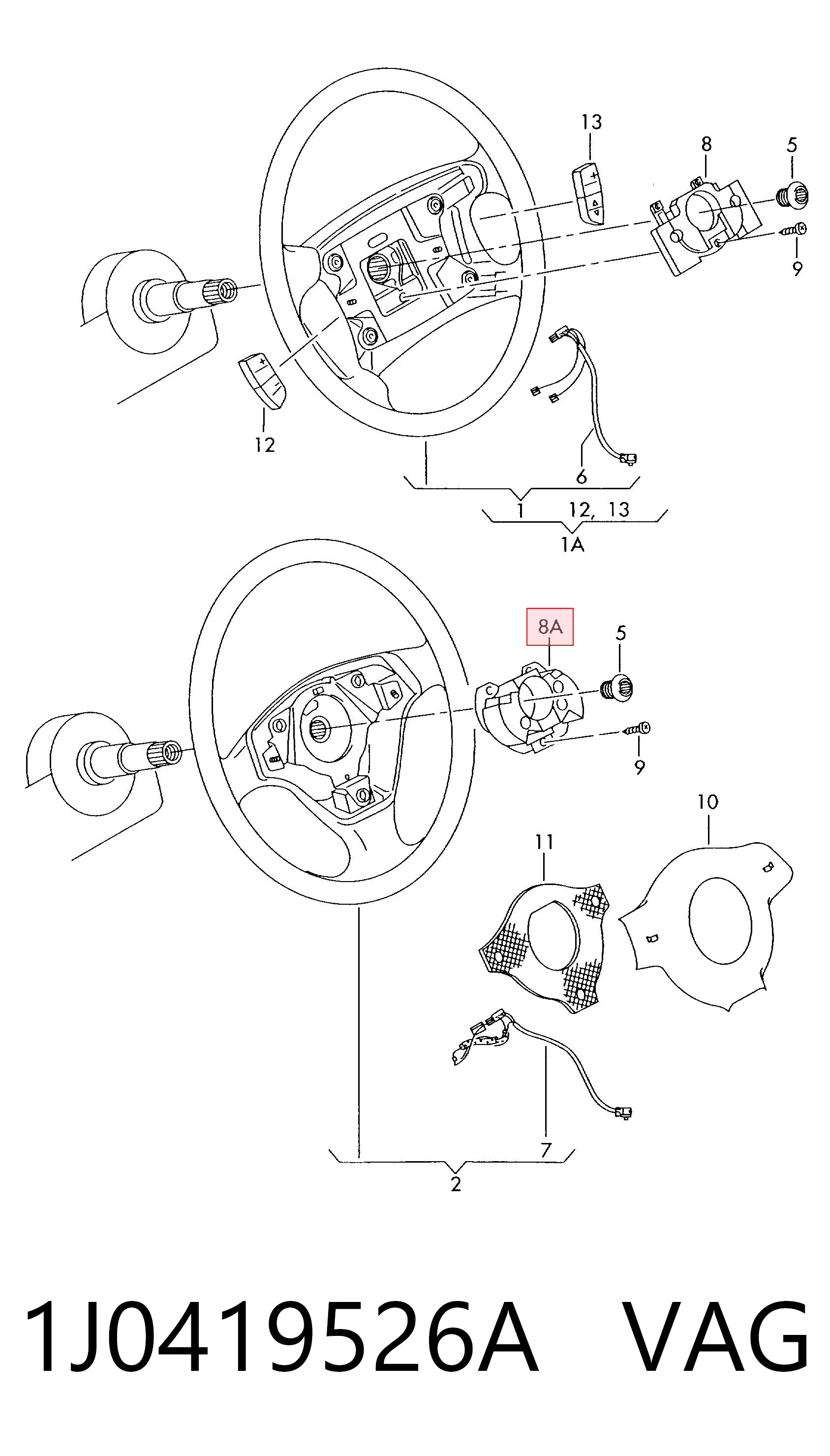 1J0419526A VAG