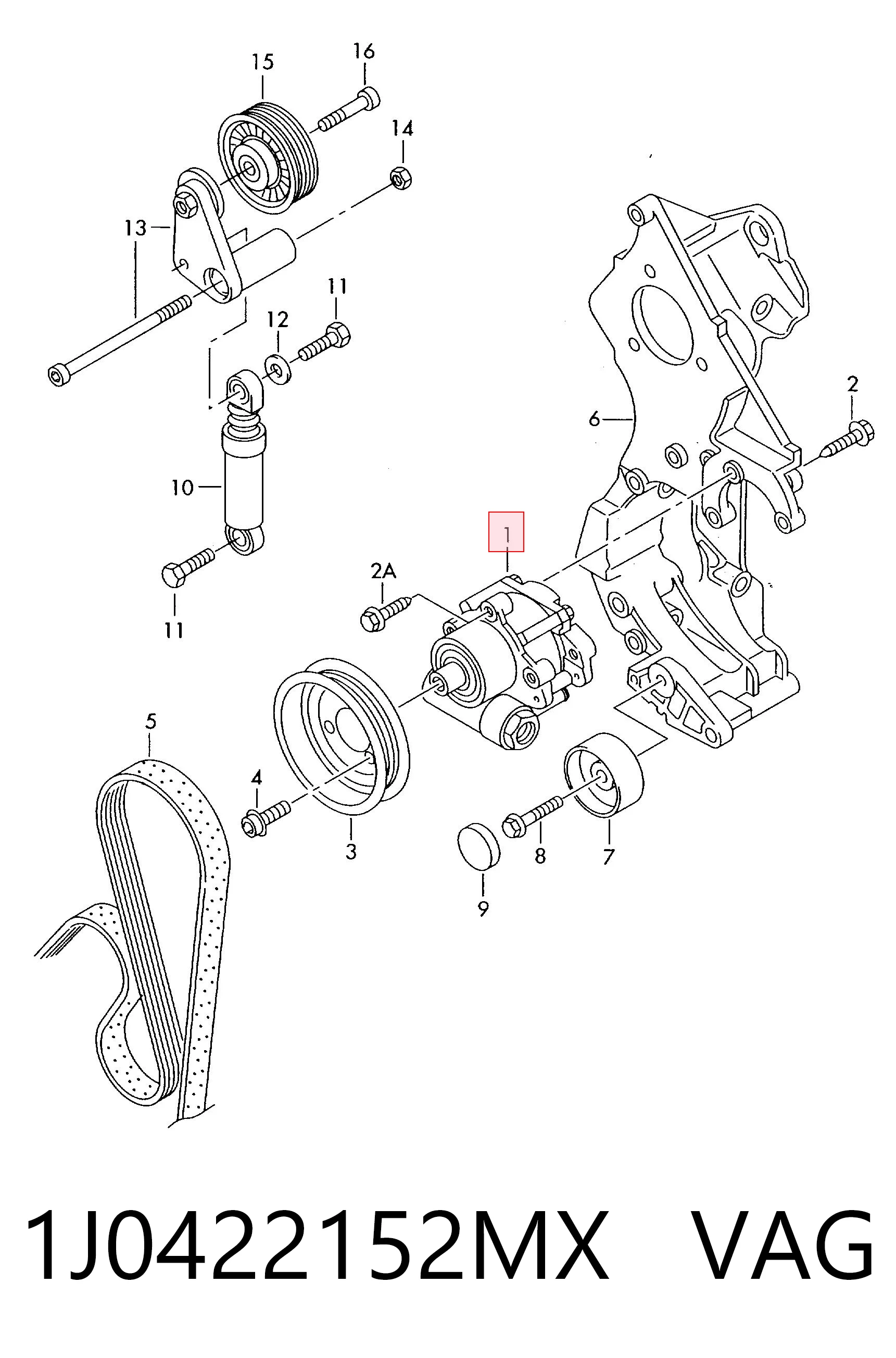 1J0422152MX VAG