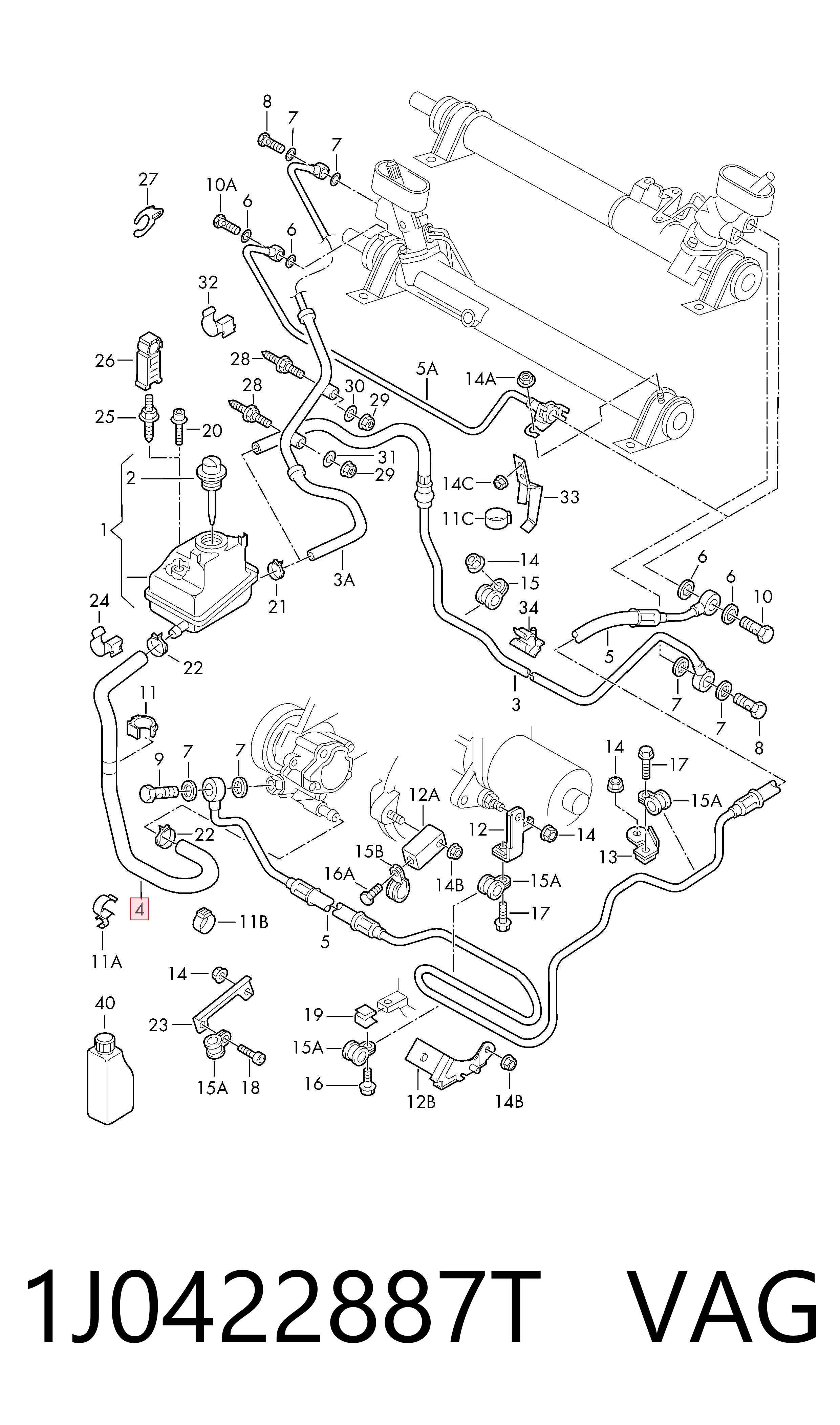 1J0422887T VAG 