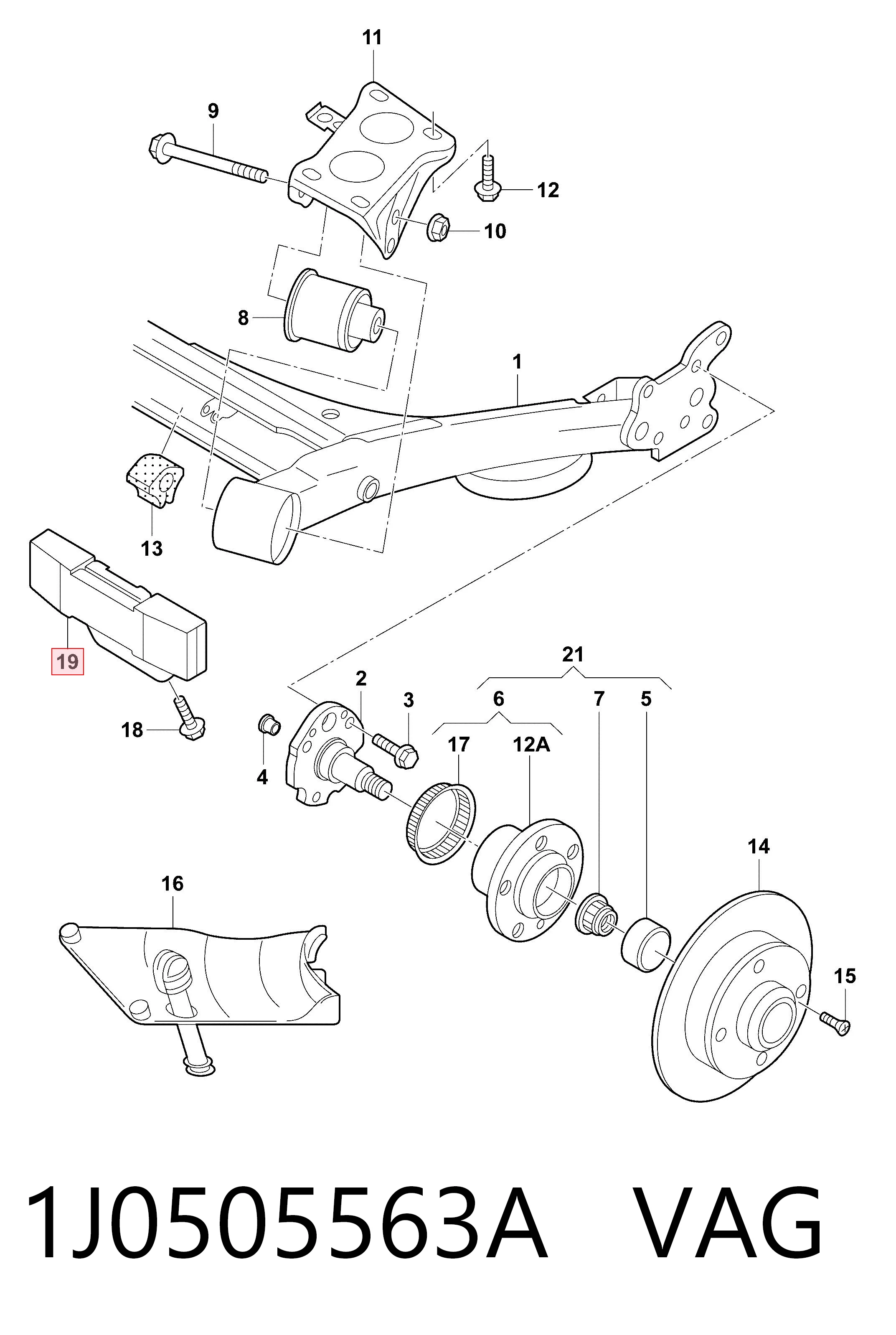 1J0505563A VAG 