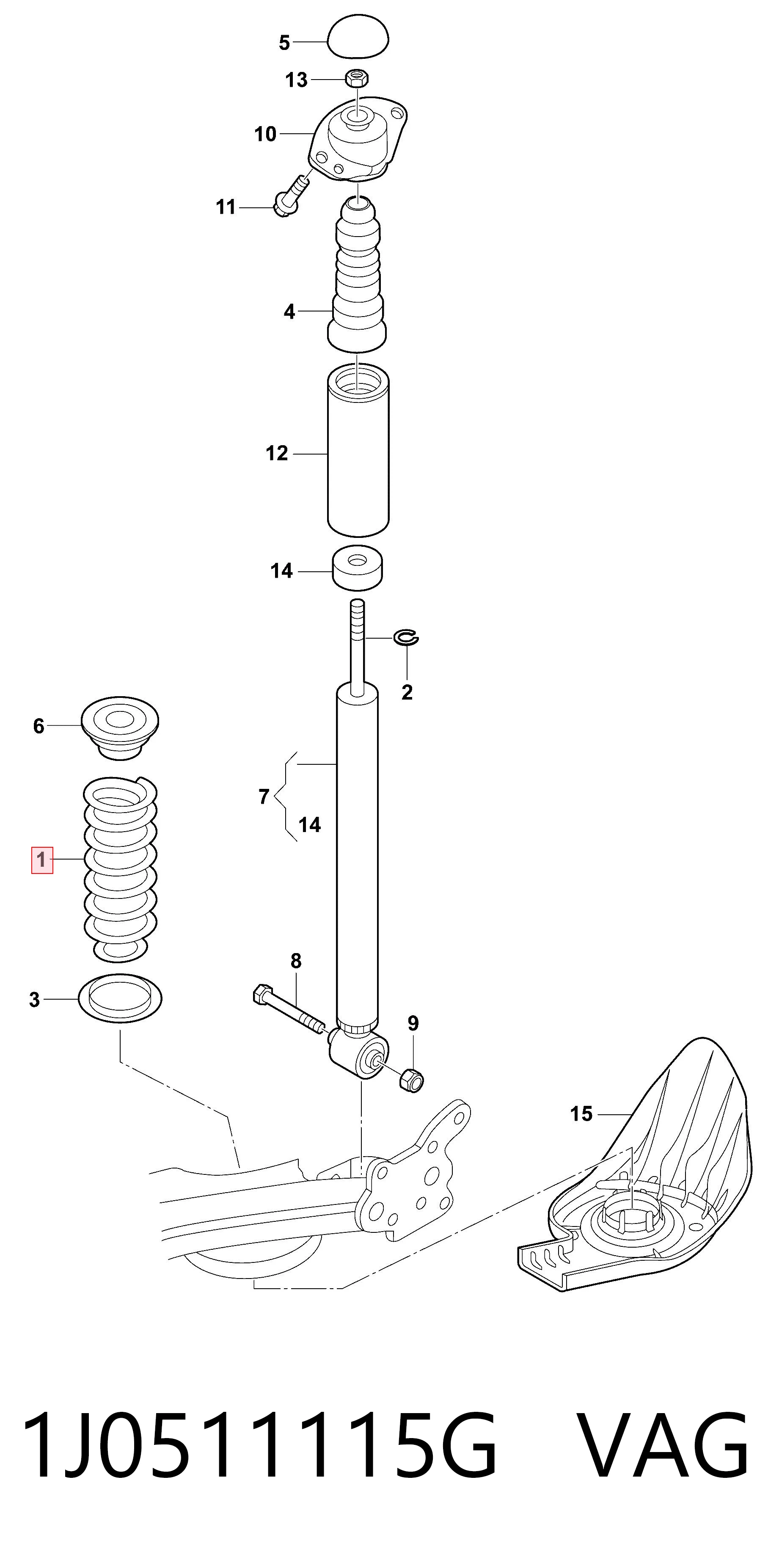 1J0511115G VAG