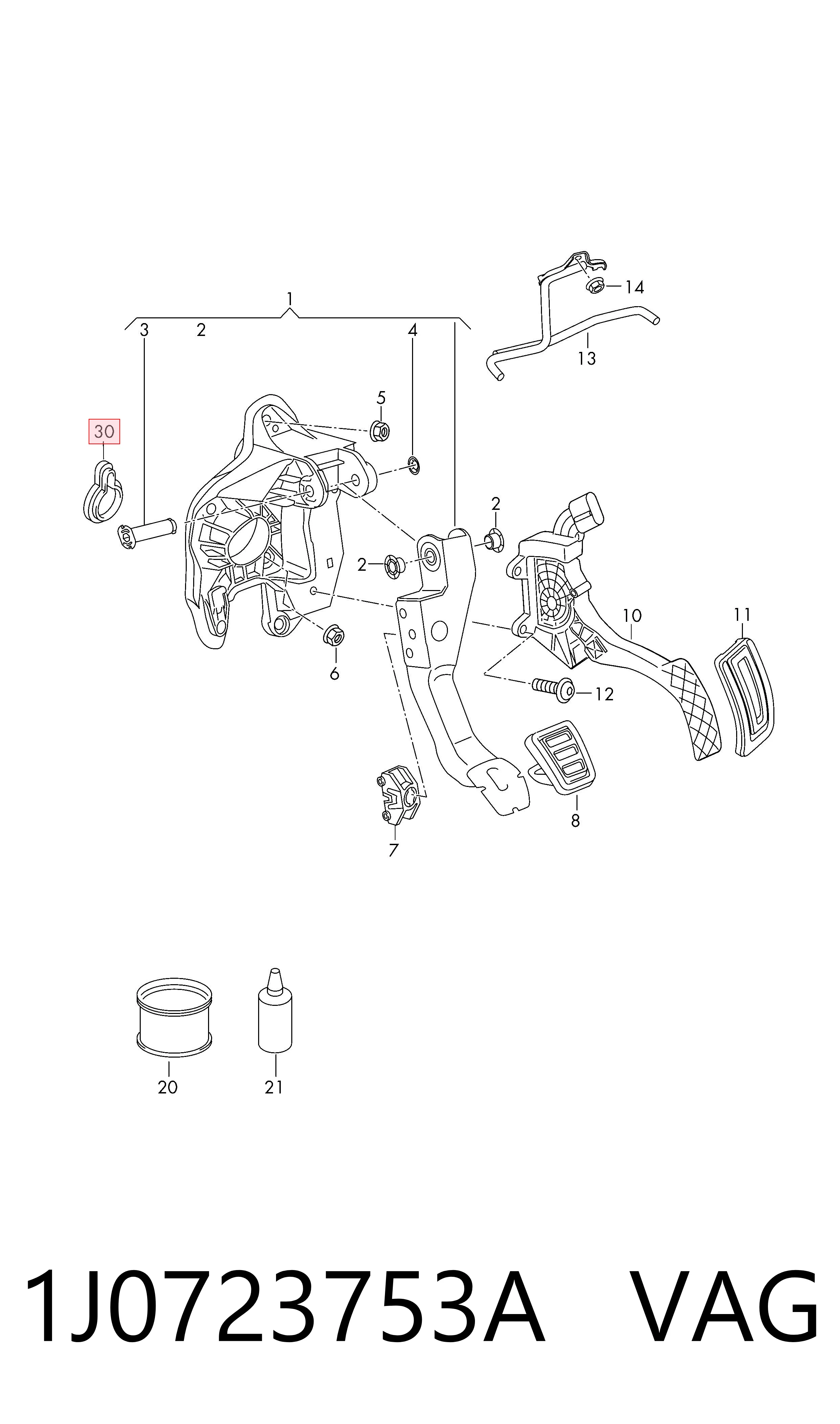 1J0723753A VAG 