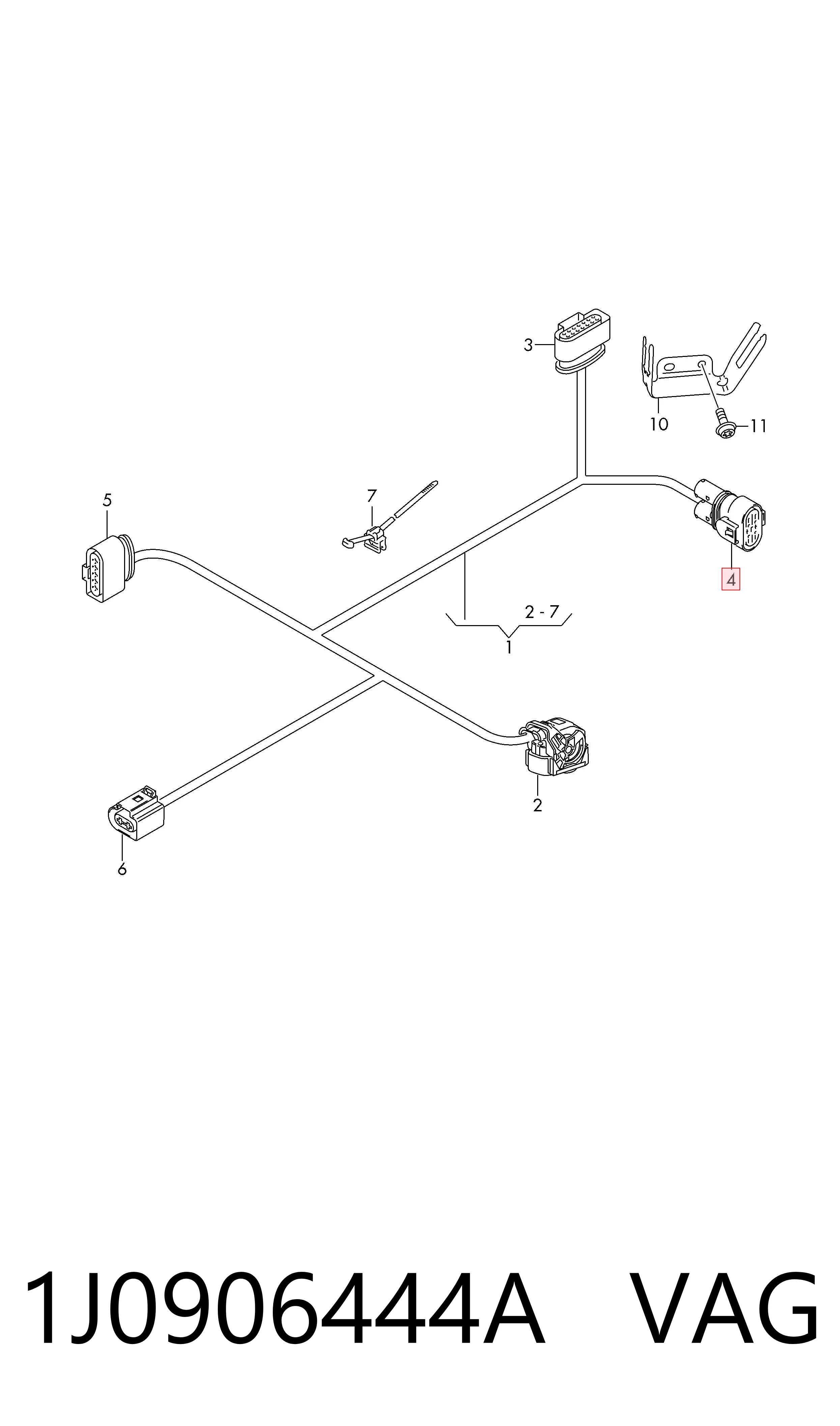 1J0906444A VAG 