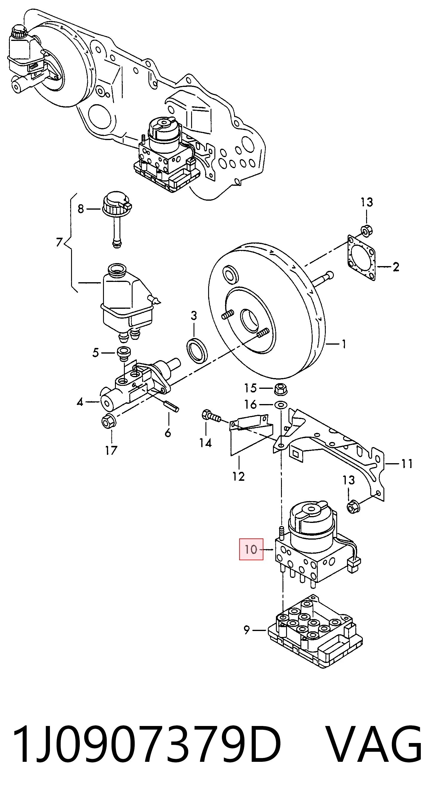 Unidade hidráulico de controlo ABS Audi A3 preço, a partir de 49,46 USD