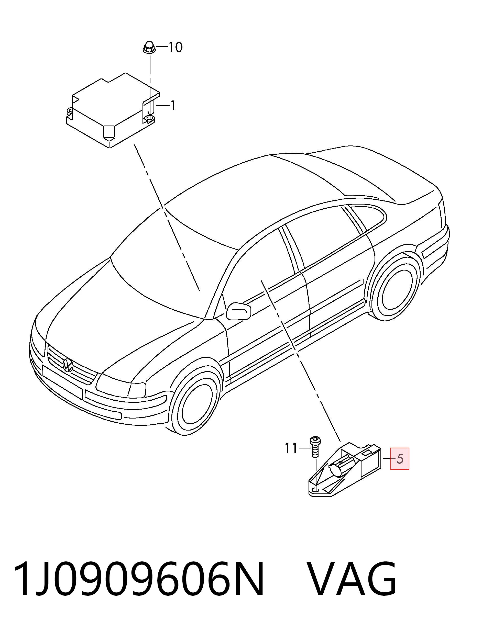 1J0909606N VAG 