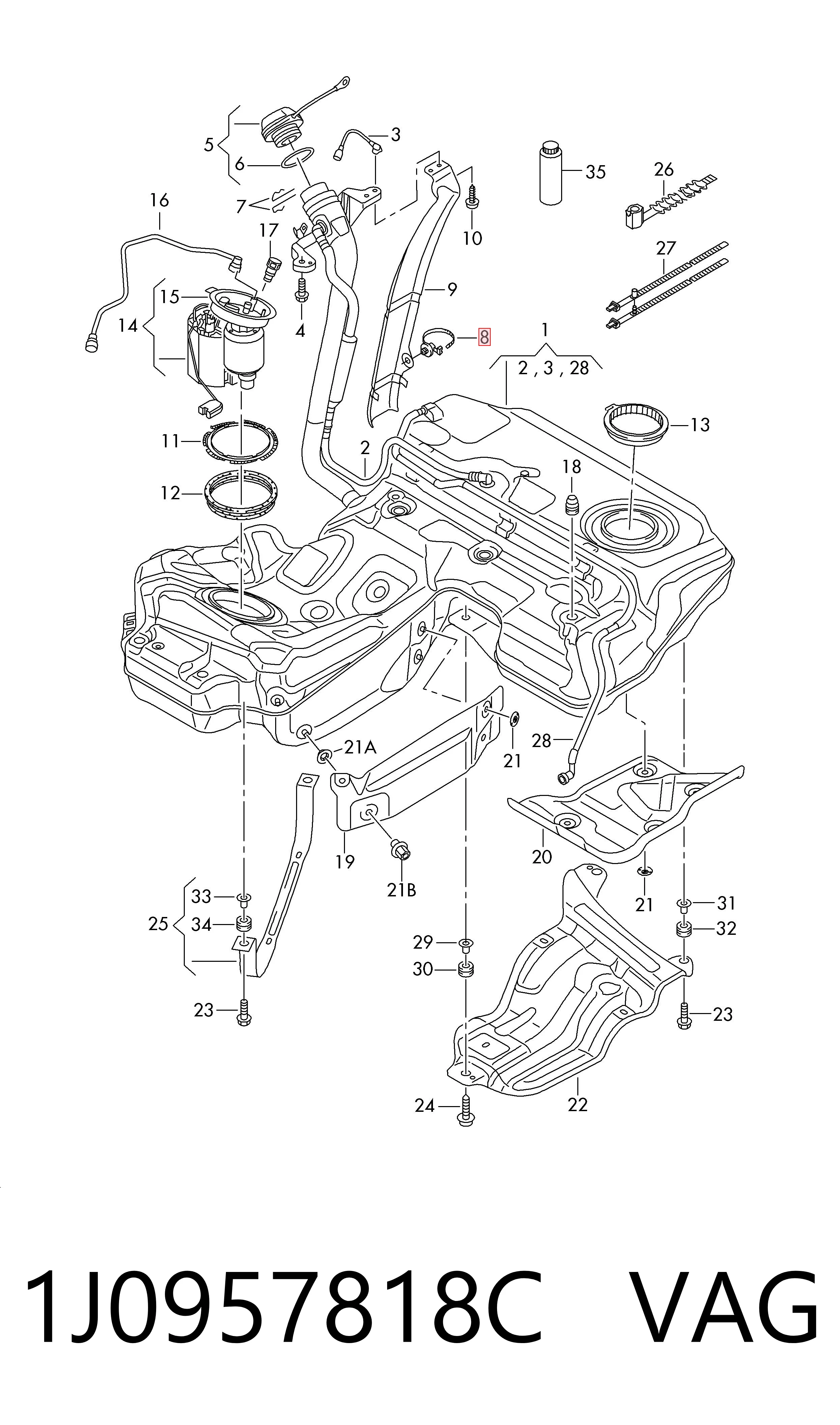 1J0957818C VAG 