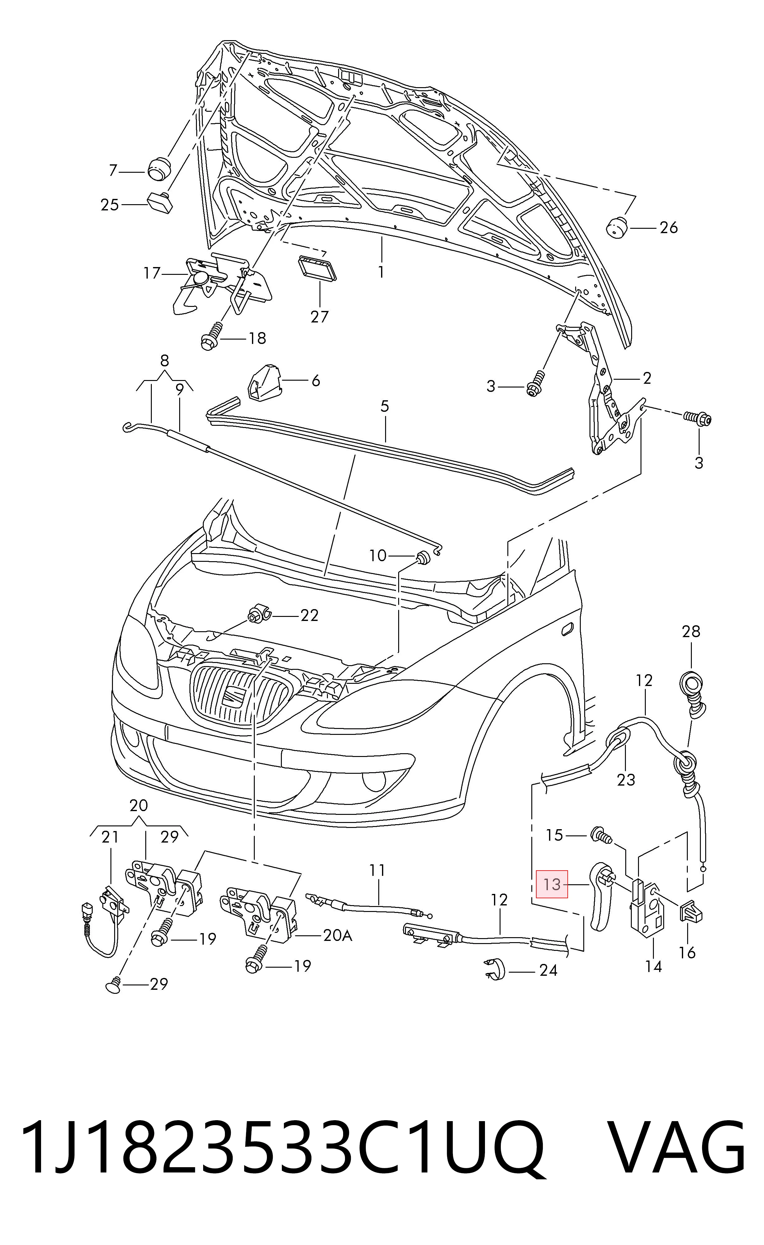 1J1823533C1UQ VAG