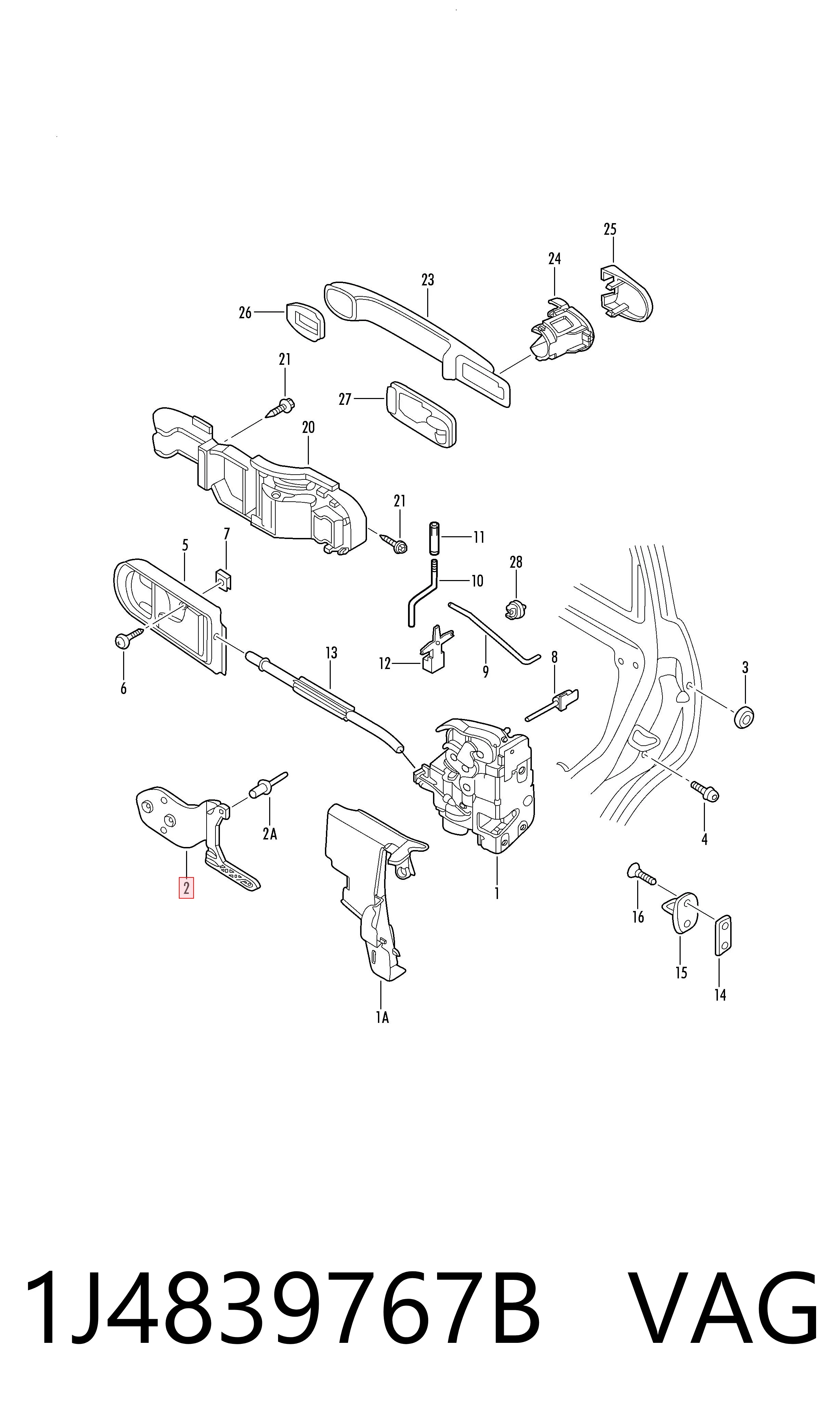 1J4839767B VAG 