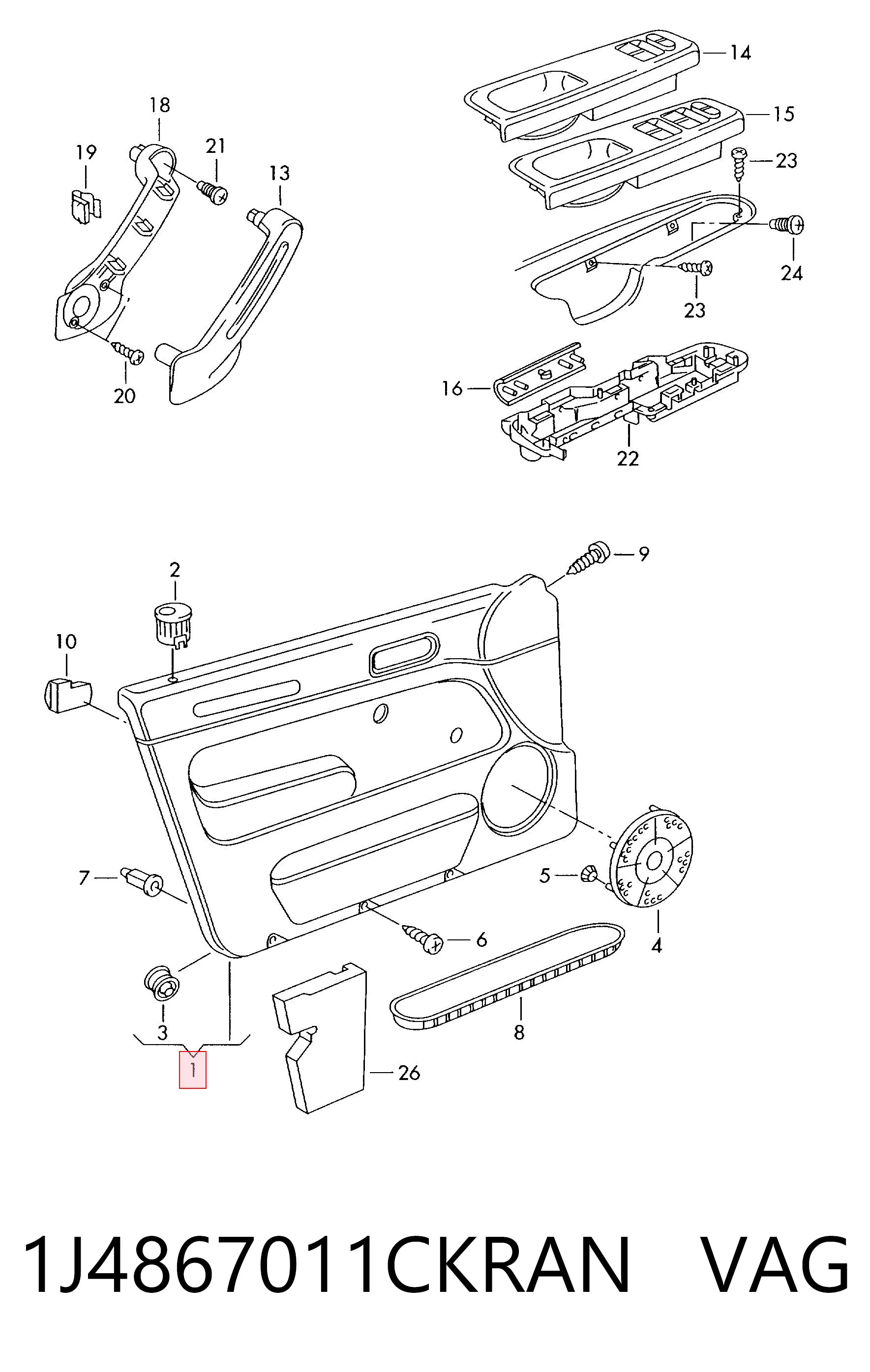 1J4867011CKRAN VAG