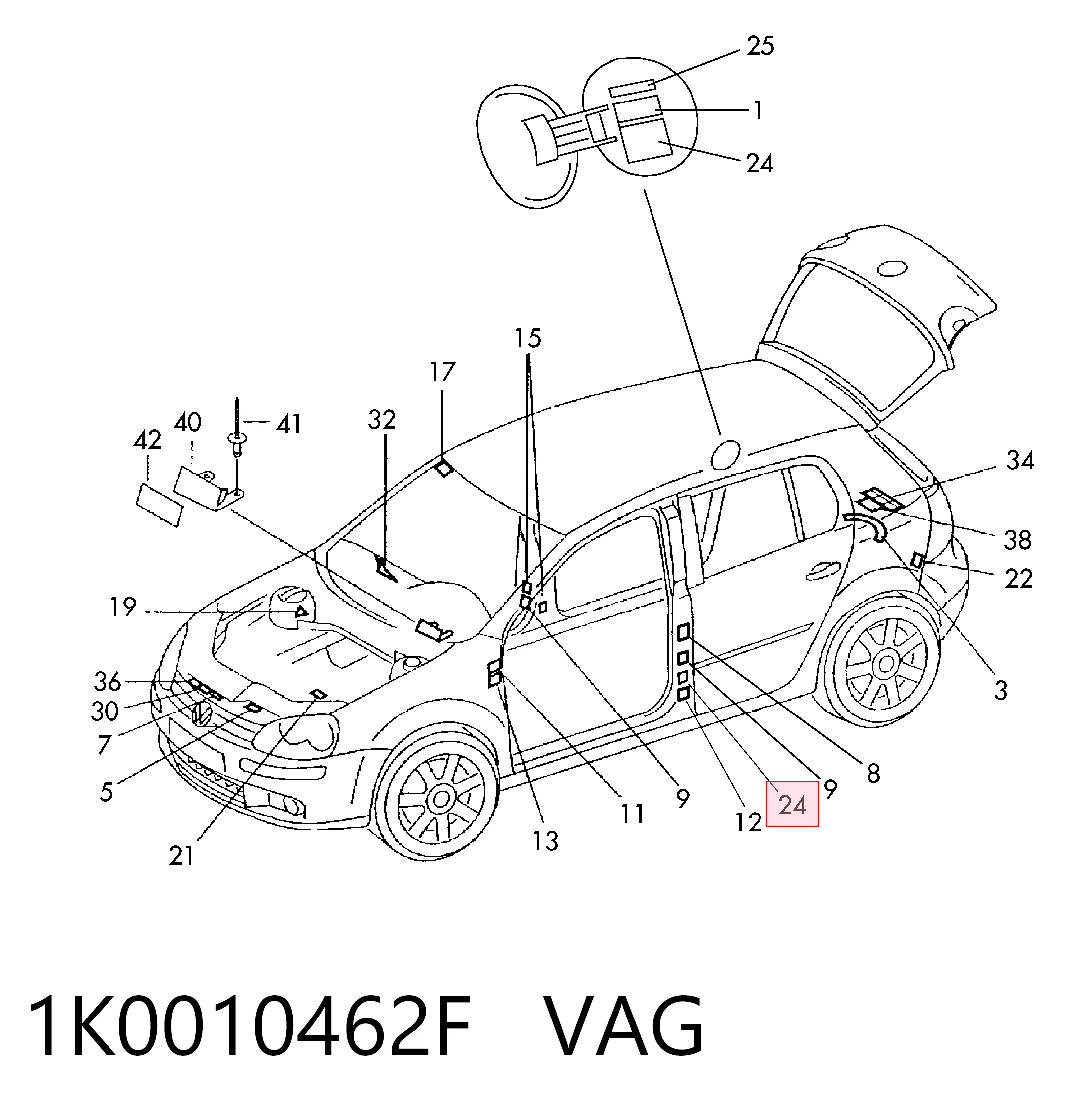 1K0010462F VAG