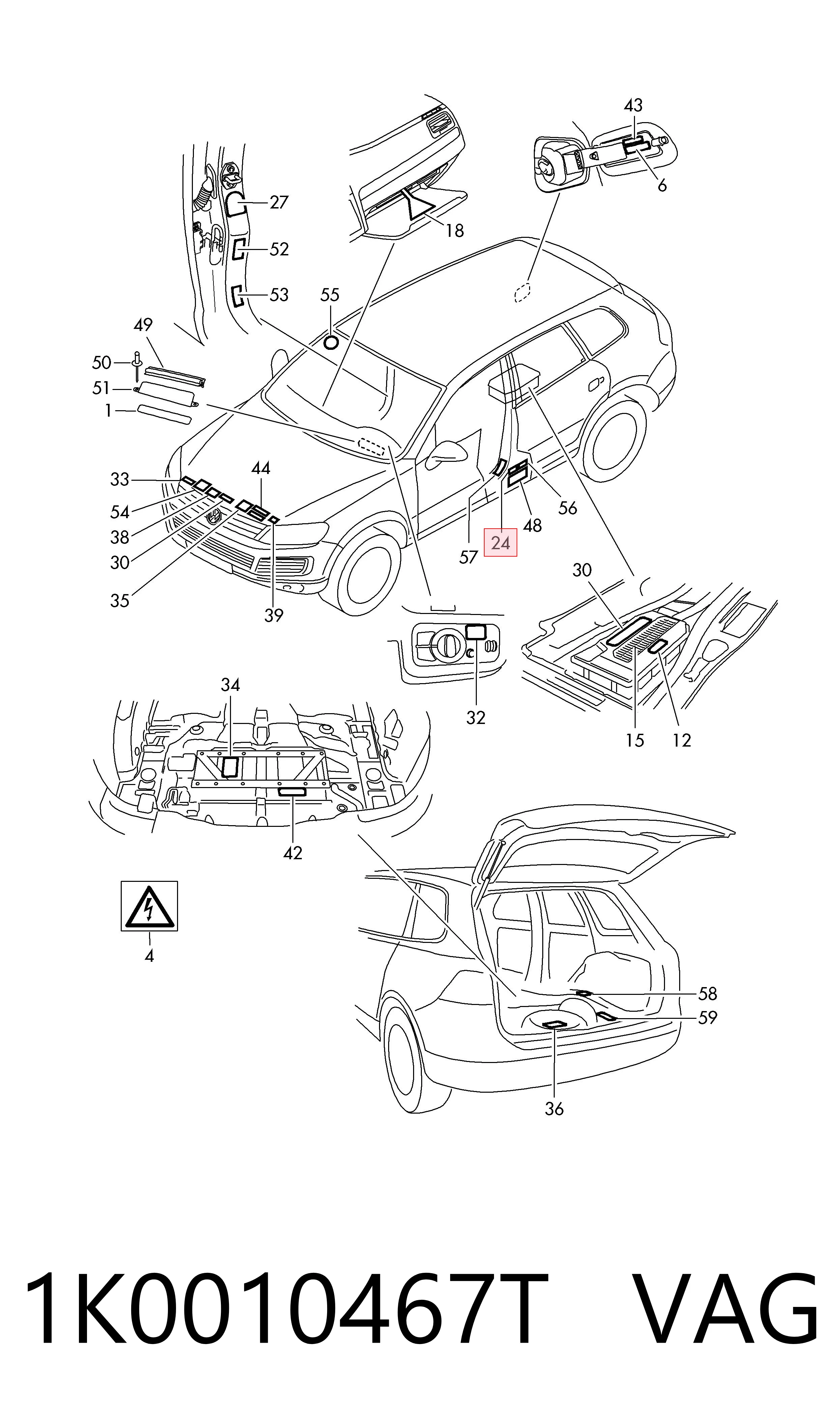 1K0010467T VAG