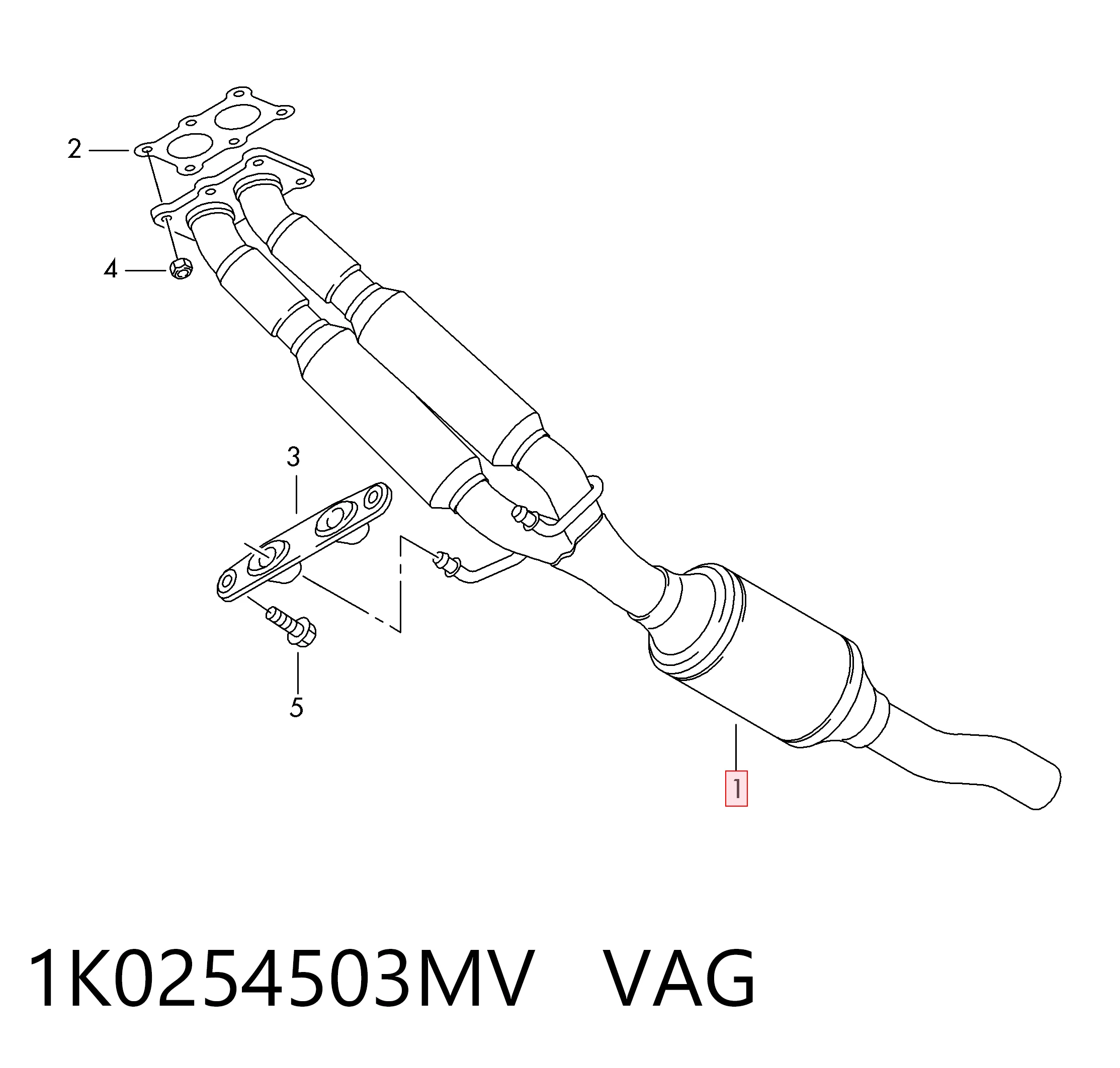 Compre 276130 Maxgear Convertidor - catalisador