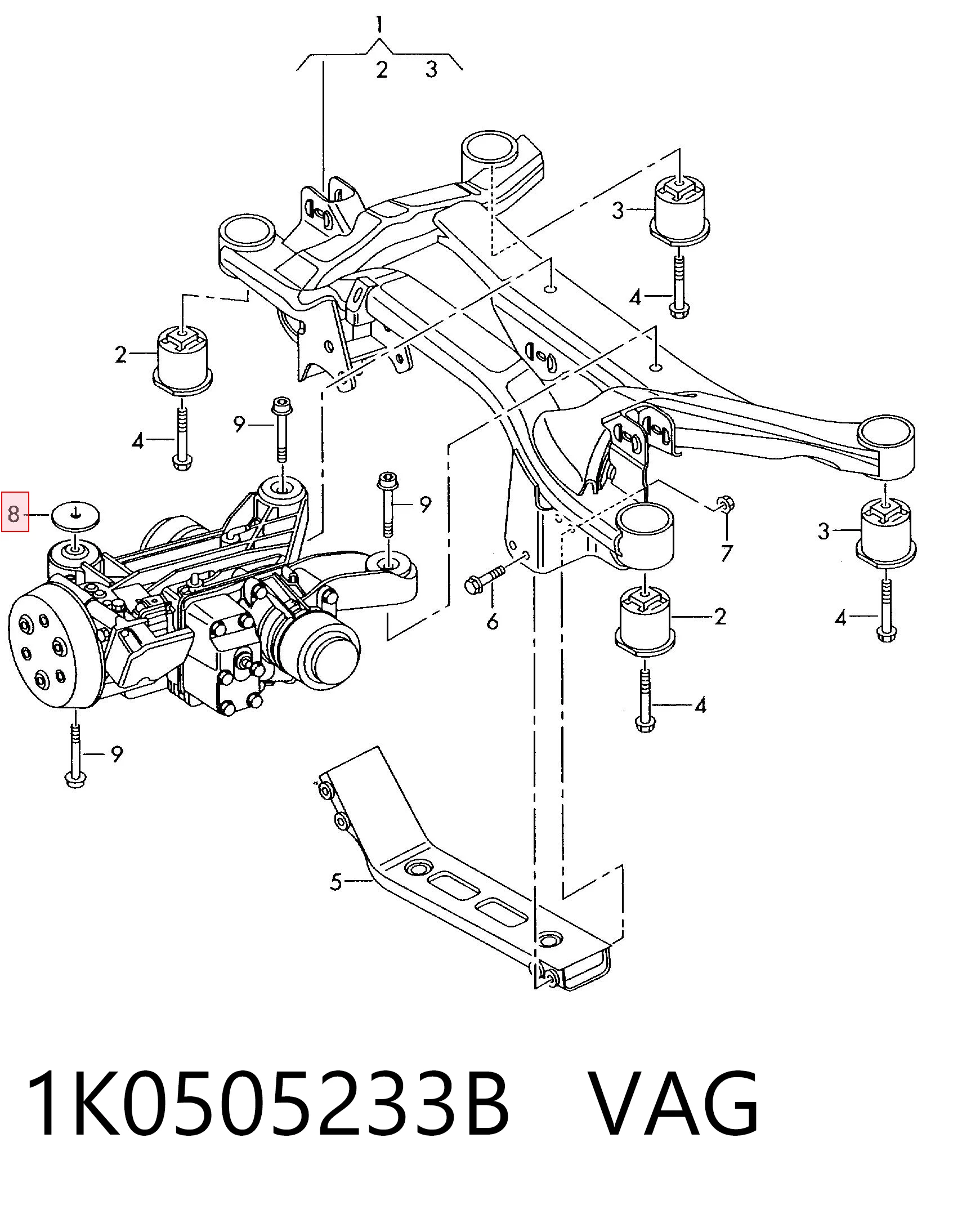 1K0505233B VAG