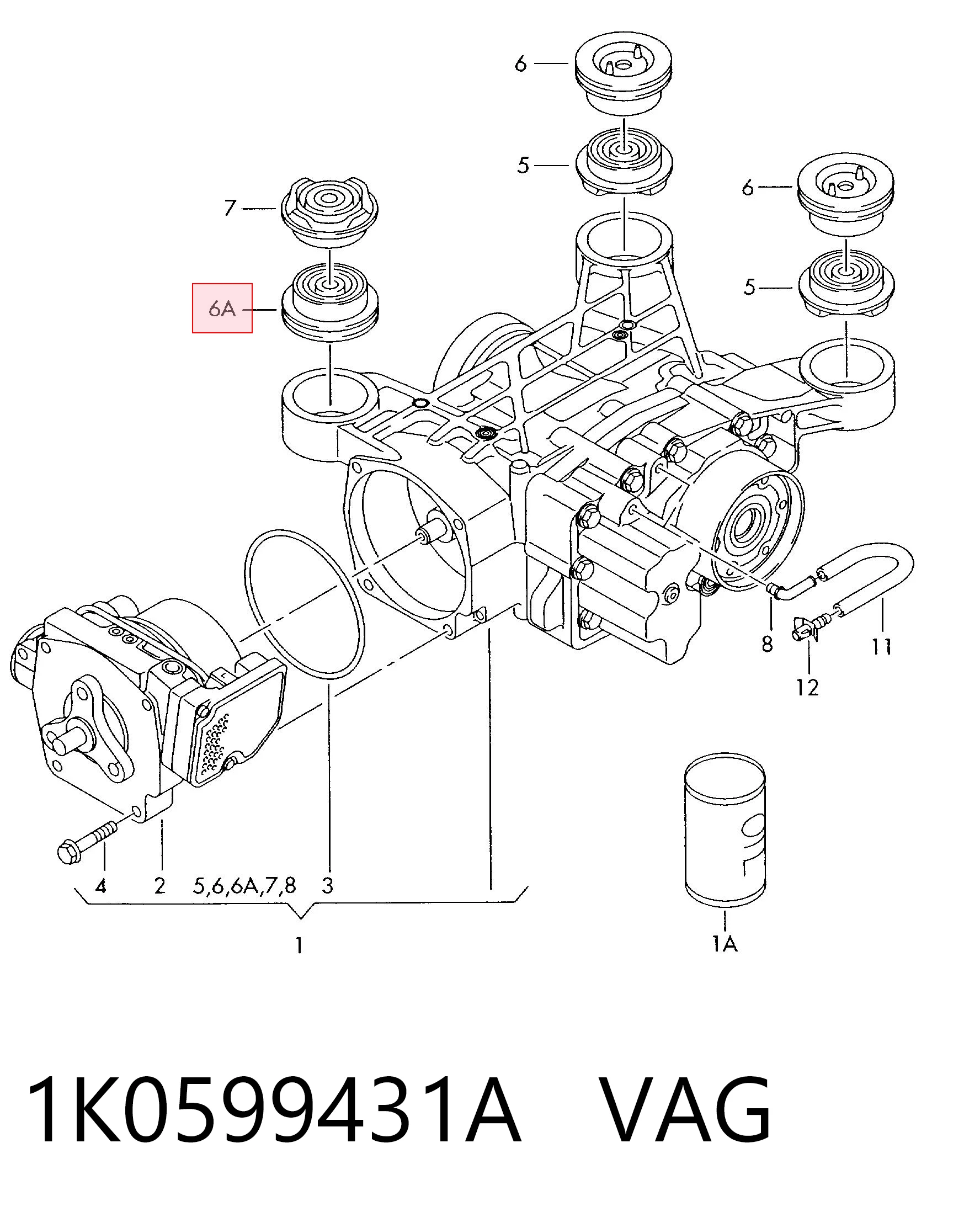1K0599431A VAG