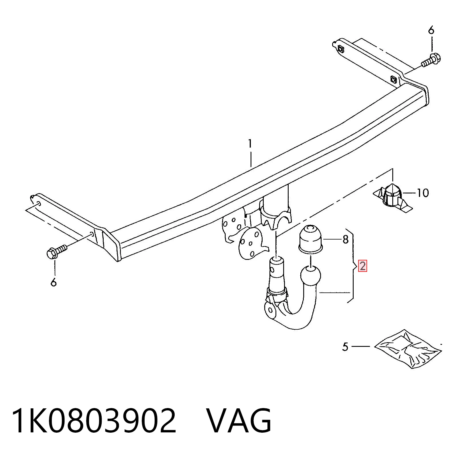 1K0803902 VAG