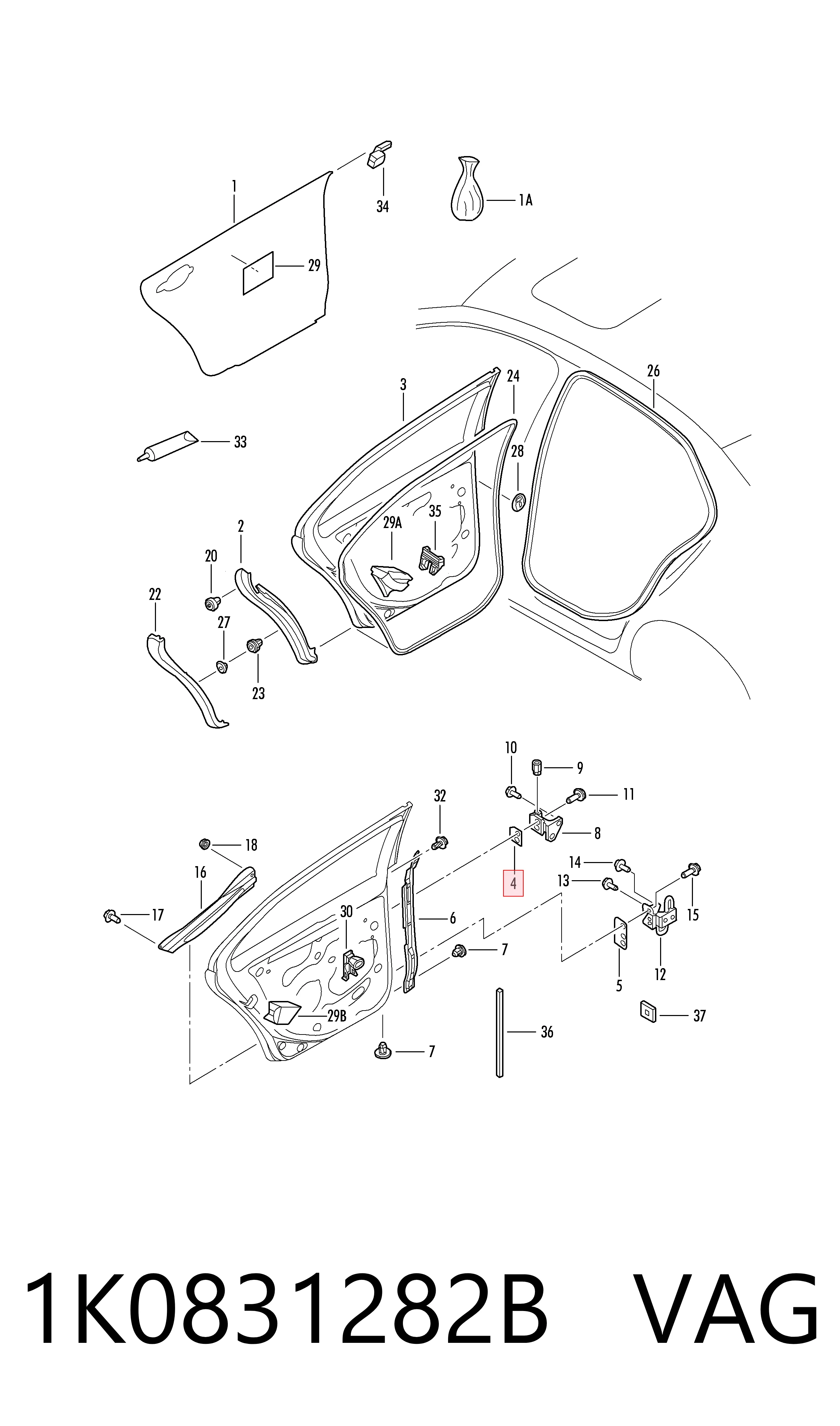 1K0831282B VAG