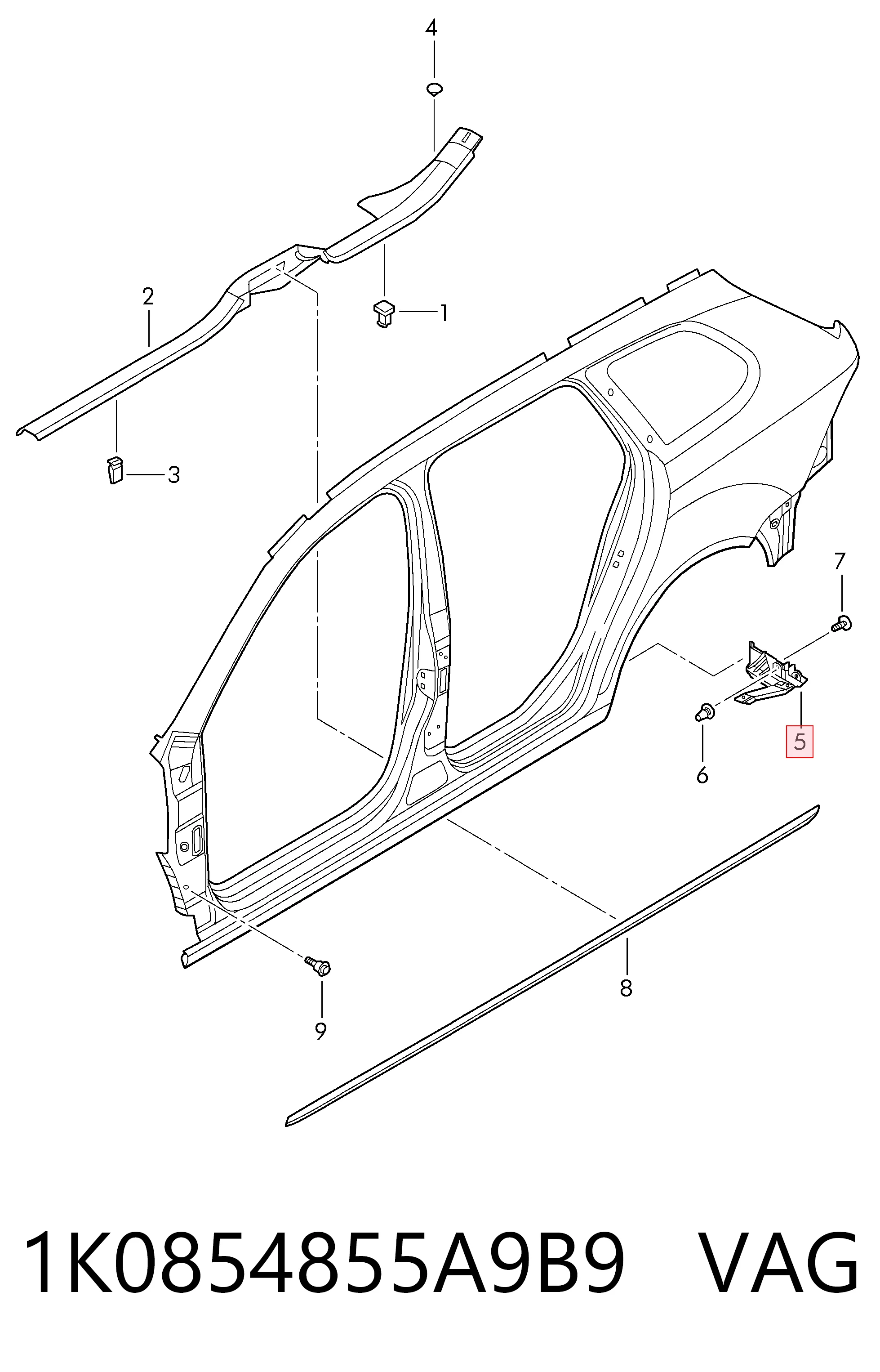 1K0854855A9B9 VAG