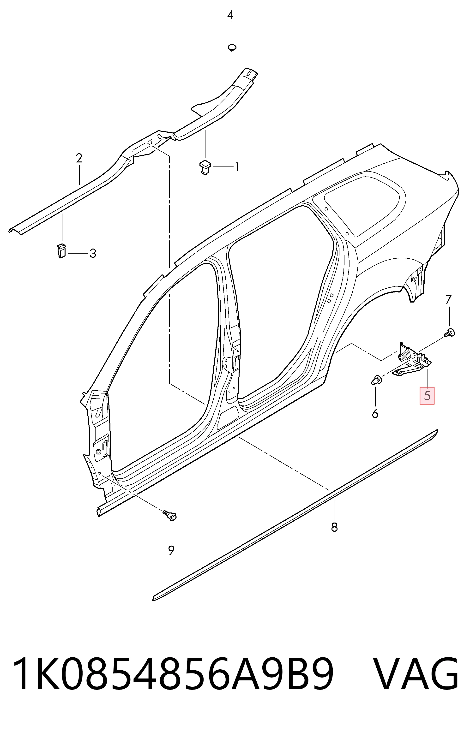 1K0854856A9B9 VAG