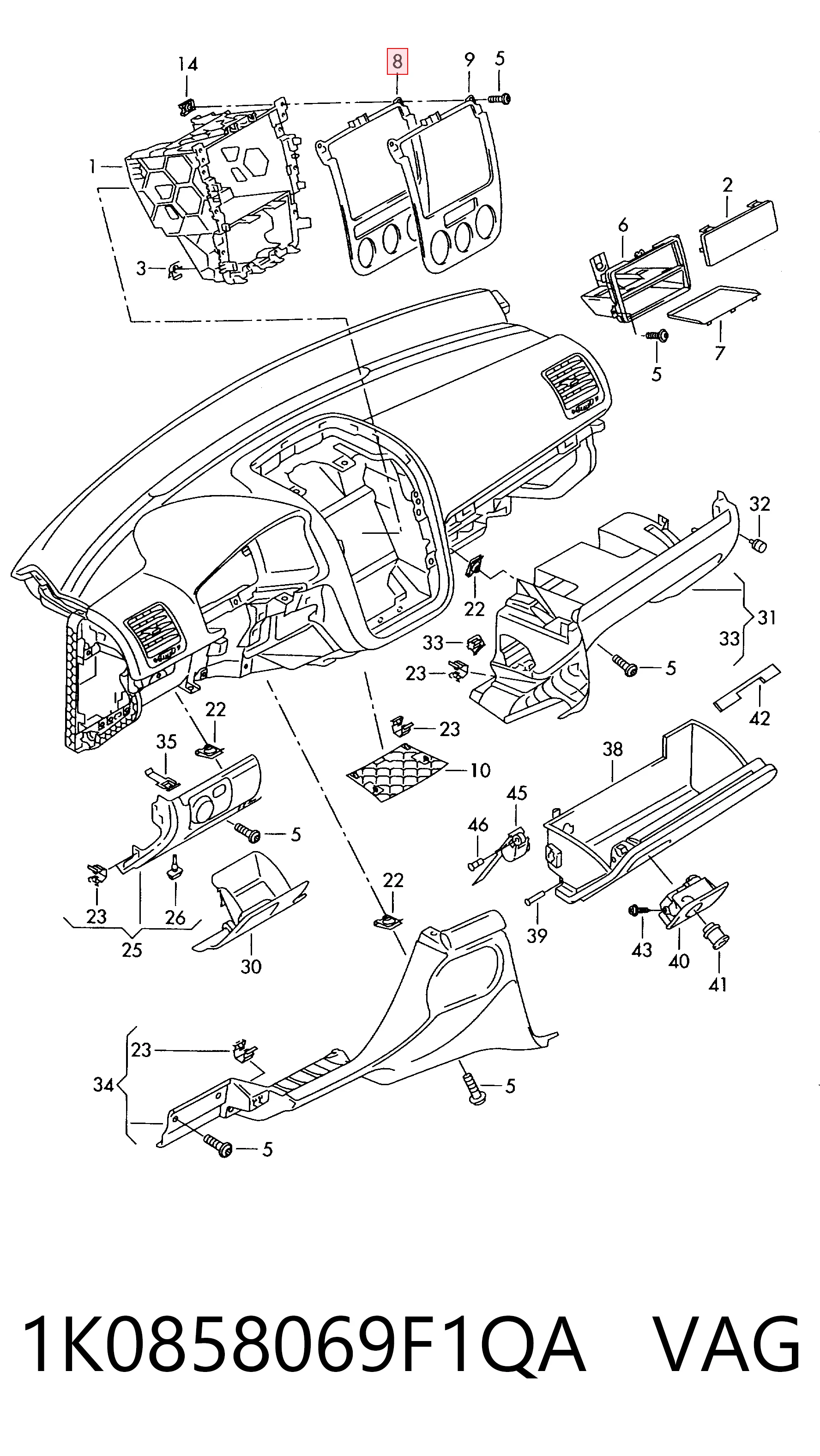 1K0858069F1QA VAG