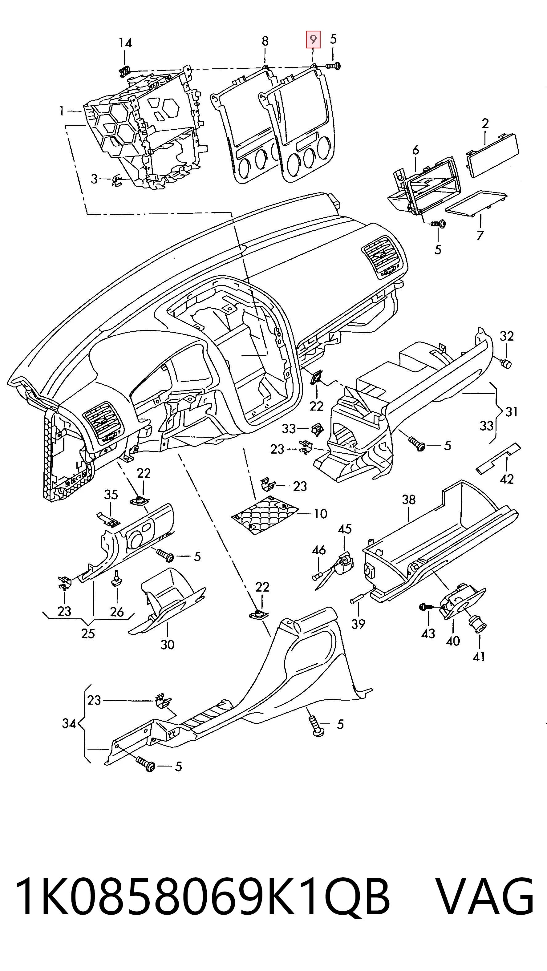 1K0858069K1QB VAG 