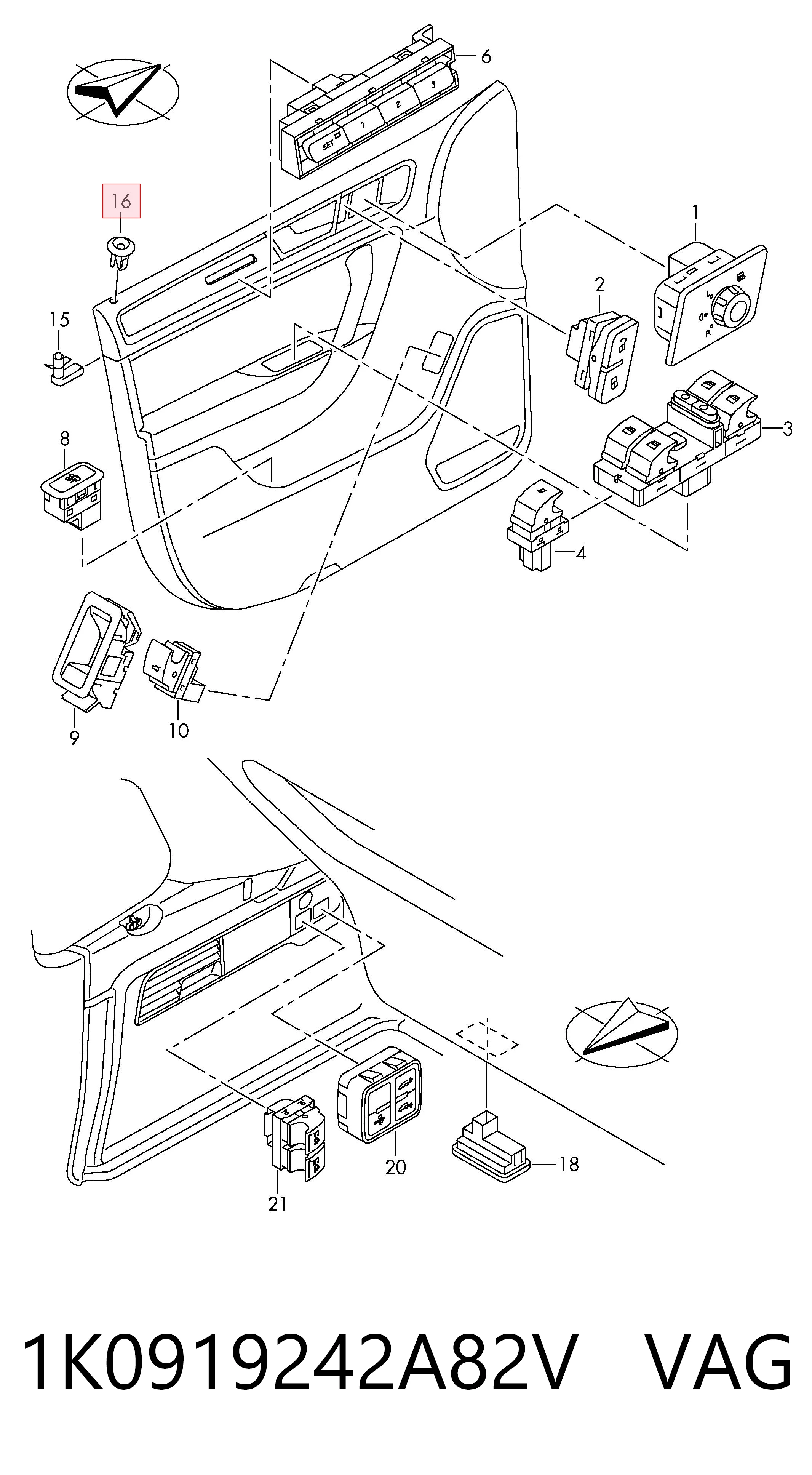 1K0919242A82V VAG 