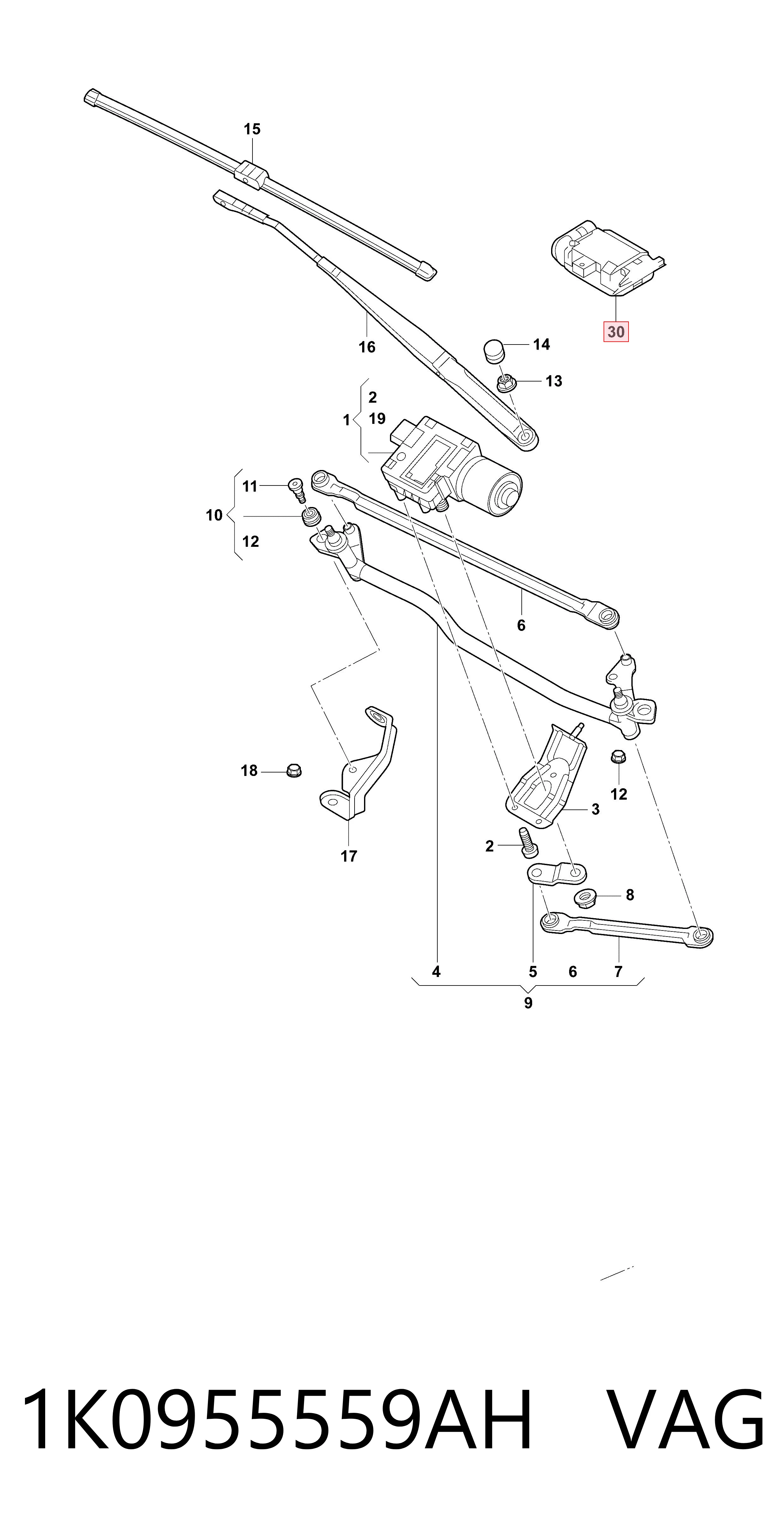Sensor de chuva Skoda Octavia preço, a partir de 15,38 USD